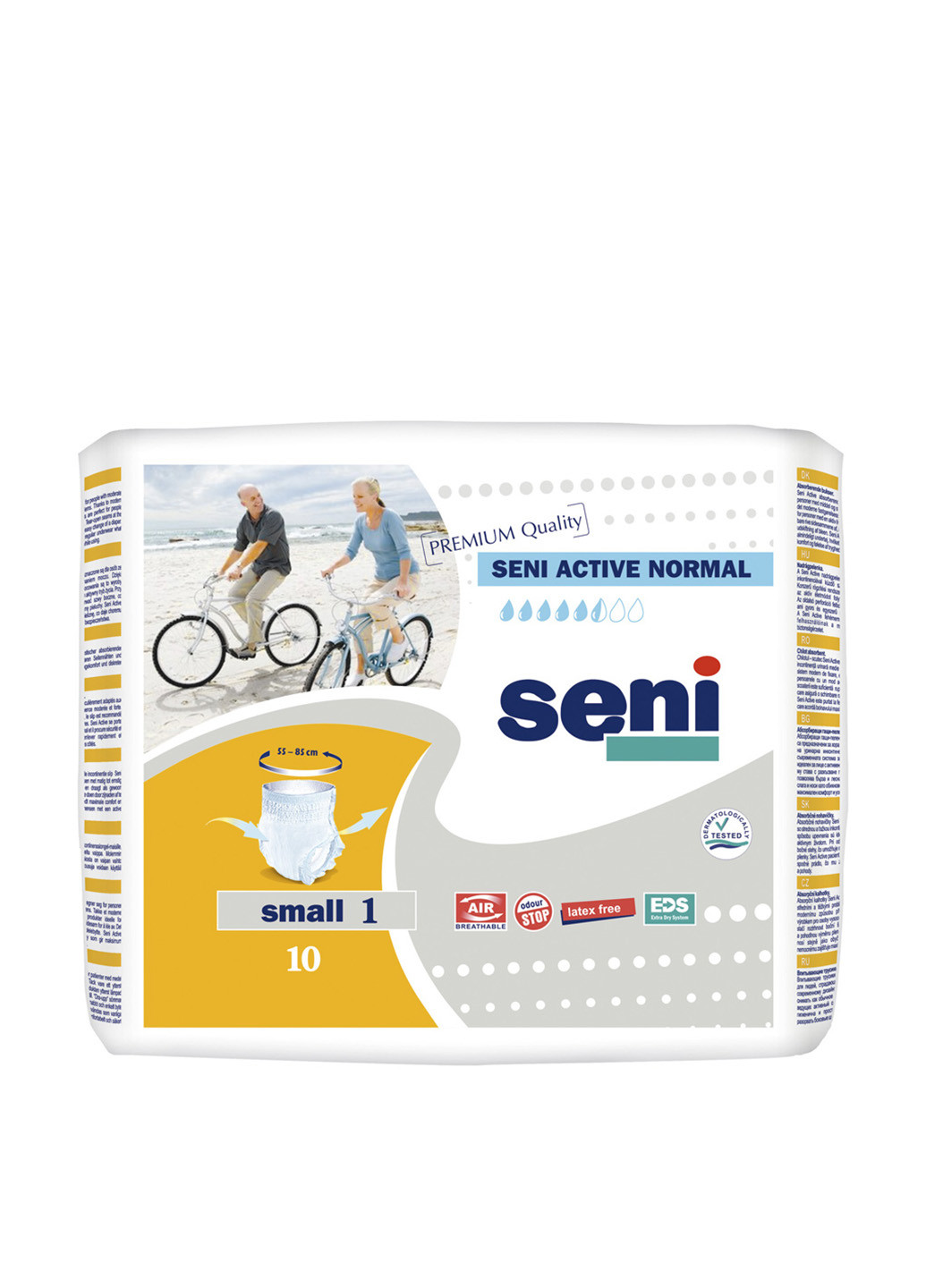 Подгузники для взрослых Active Normal Small 1 (10 шт) Seni (79992538)