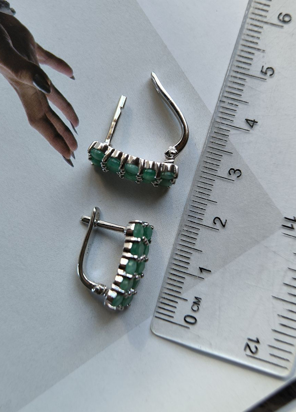 Серьги Silver Flame (329999932)