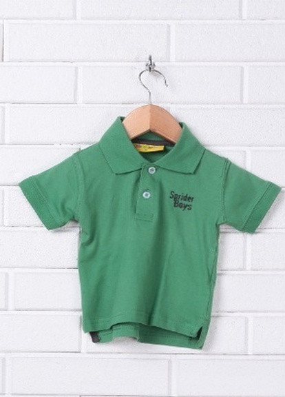 Зеленая детская футболка-футболка New Born с надписью