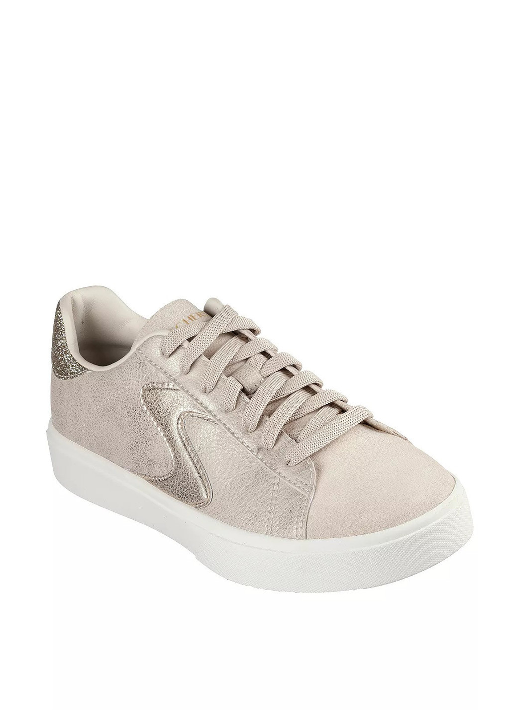 Бежевые кеды Skechers Eden LX Glimpse of Glitter Casual