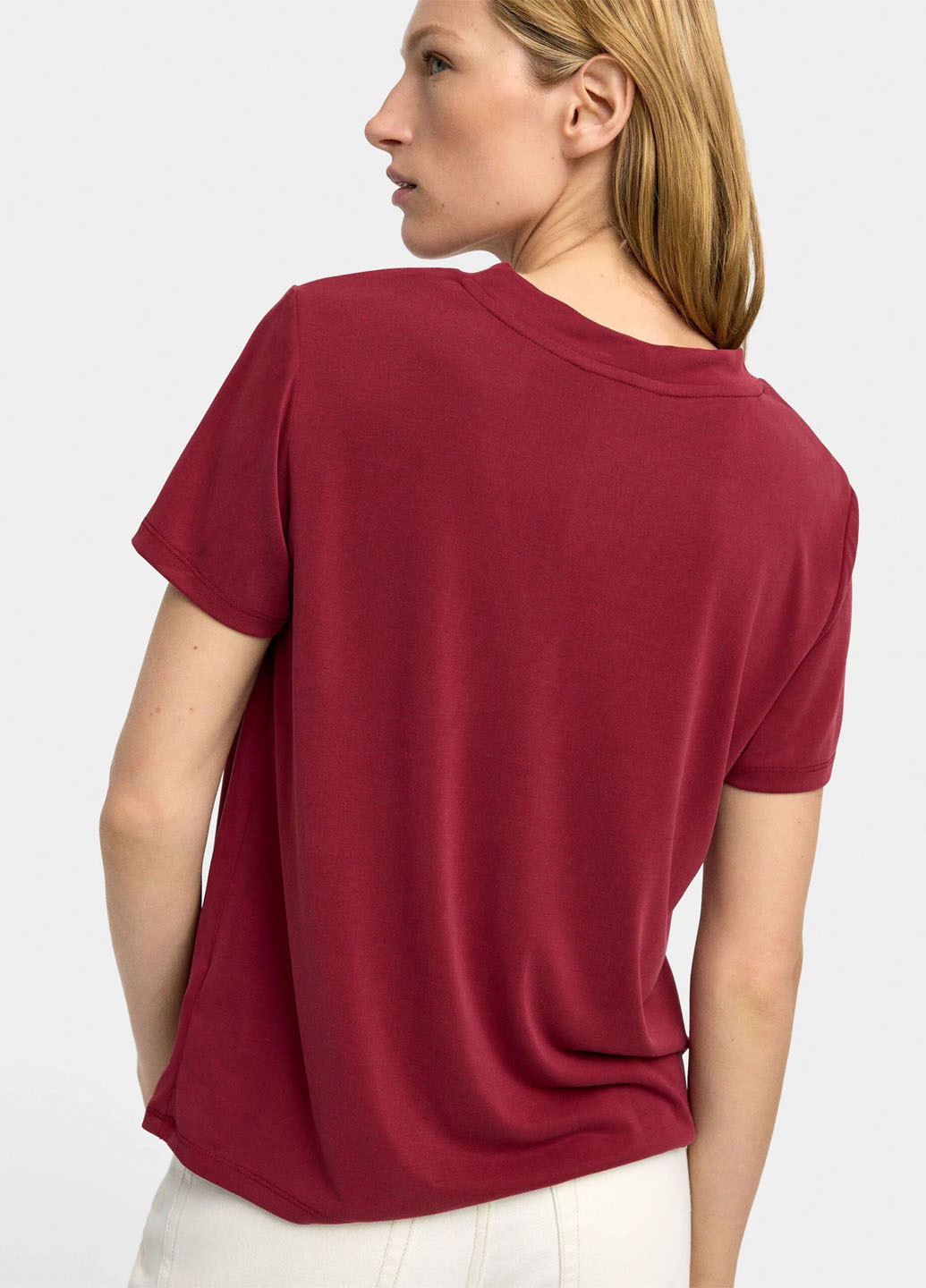 Бордовая блуза Parfois