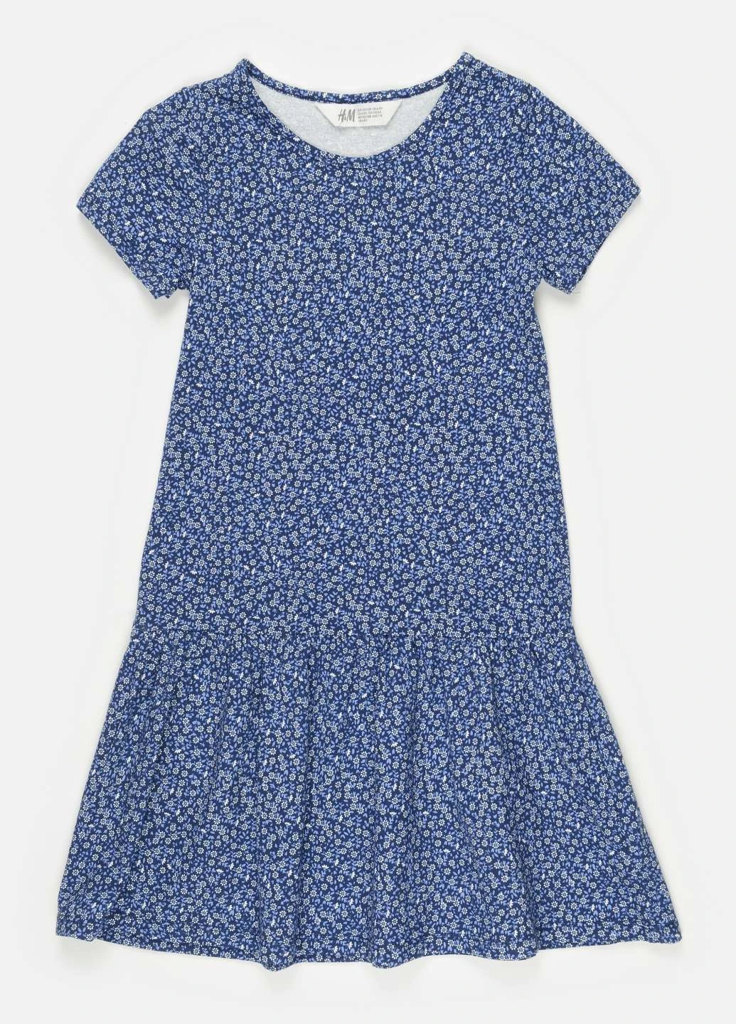 Синее платье H&M (219731048)