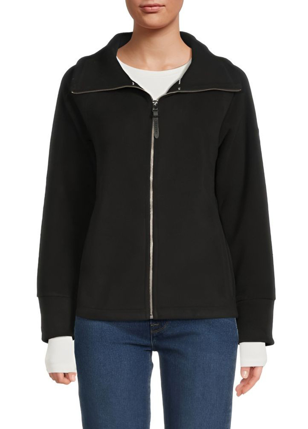 Чорна демісезонна куртка Calvin Klein