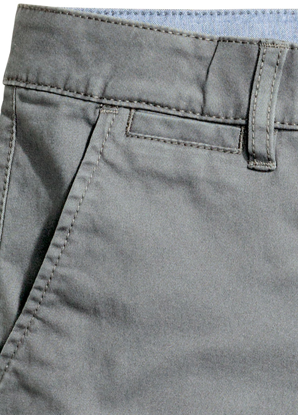 Темно-серые кэжуал демисезонные брюки зауженные H&M