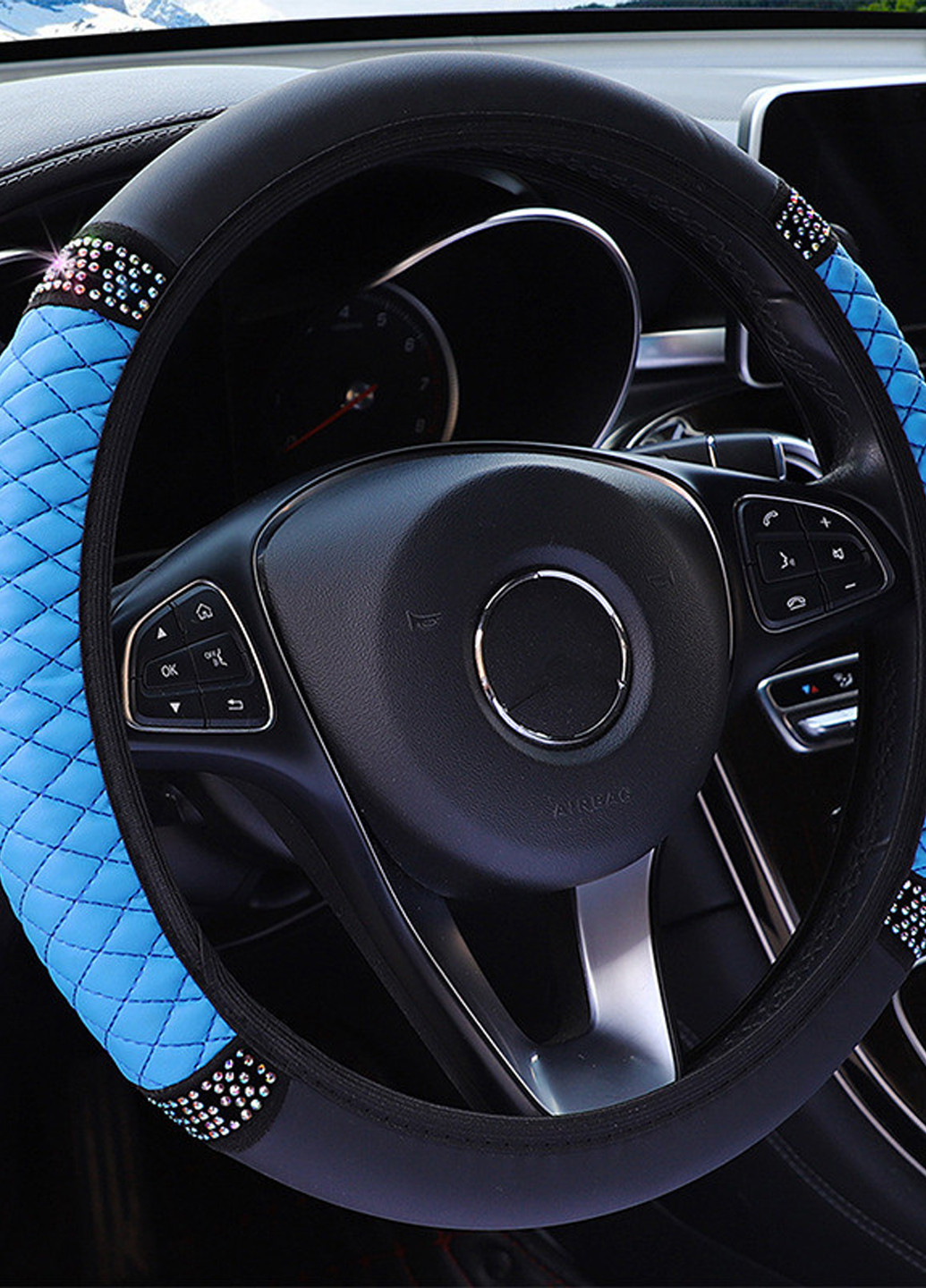 Чохол на кермо, 38 см No Brand (306443940)