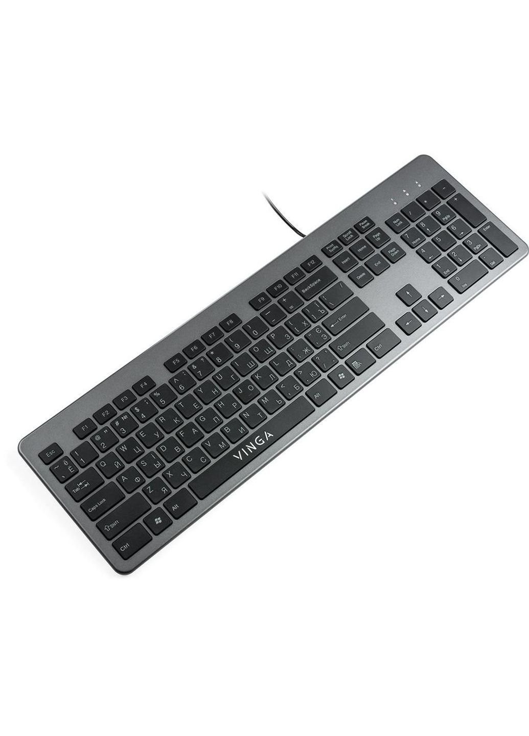 Клавиатура KB735 black-grey Vinga (250604431)