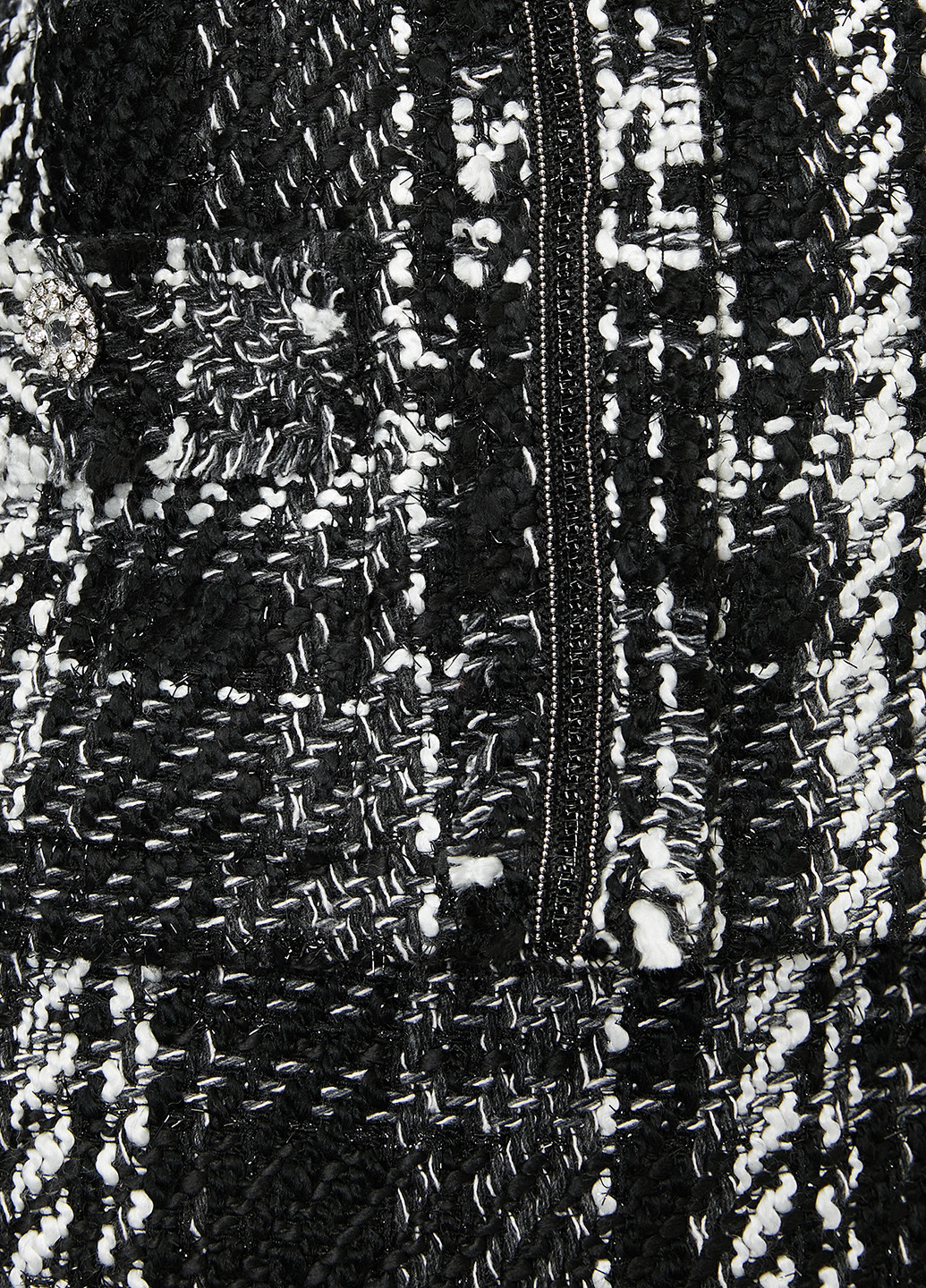 Черно-белый женский жакет KOTON в клеточку - демисезонный