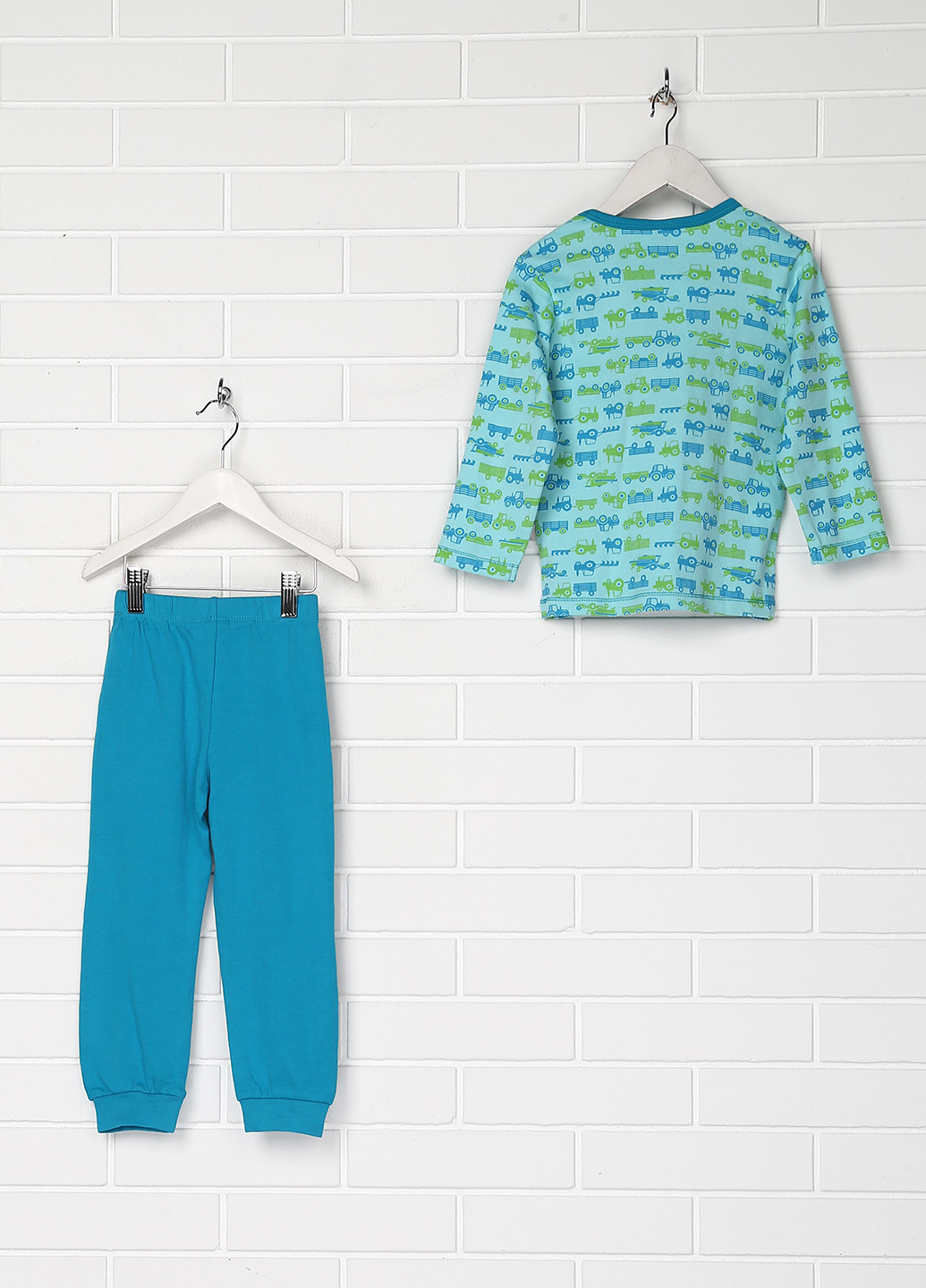 Комбинированная всесезон пижама (лонгслив, брюки) Pusblu