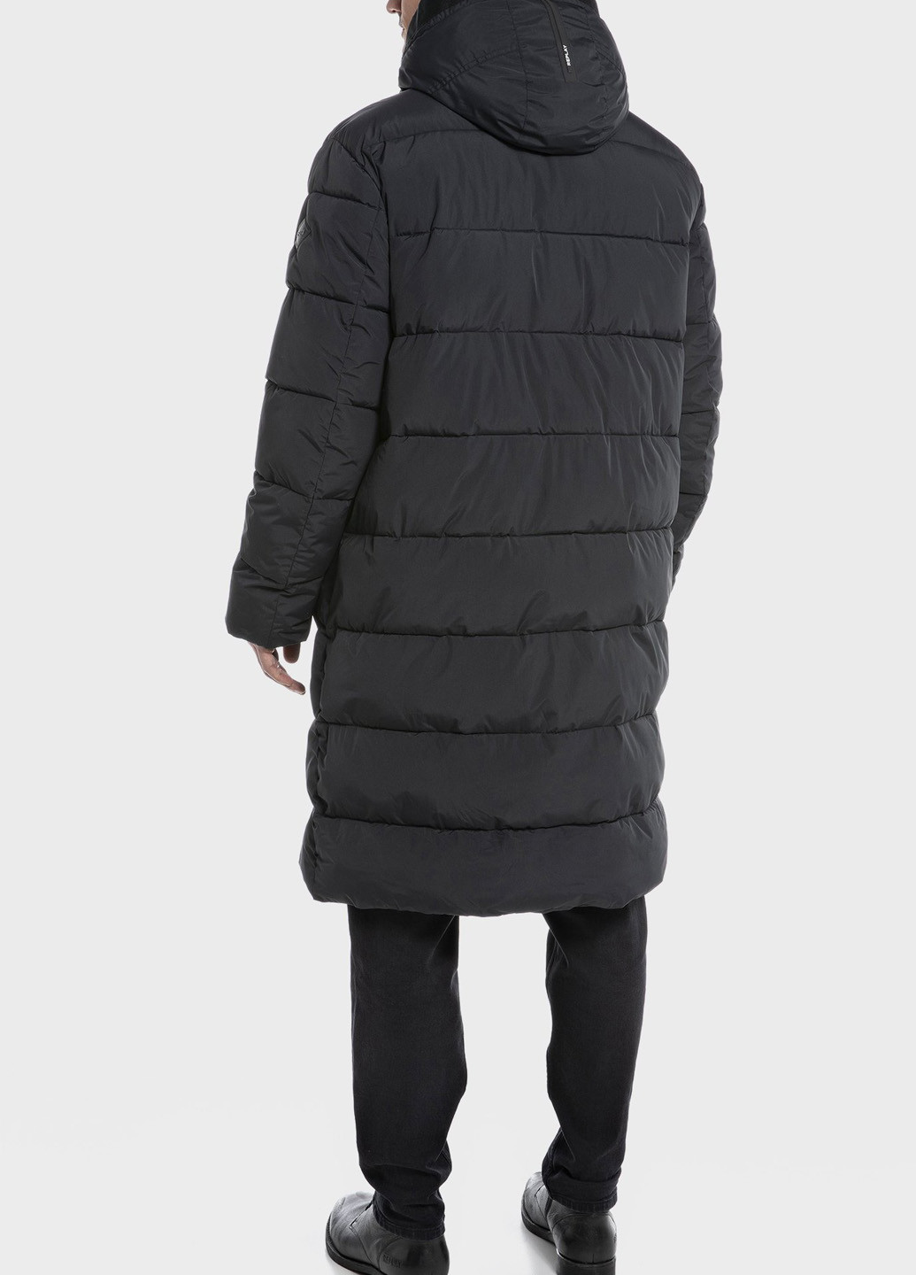 Черная зимняя куртка Replay