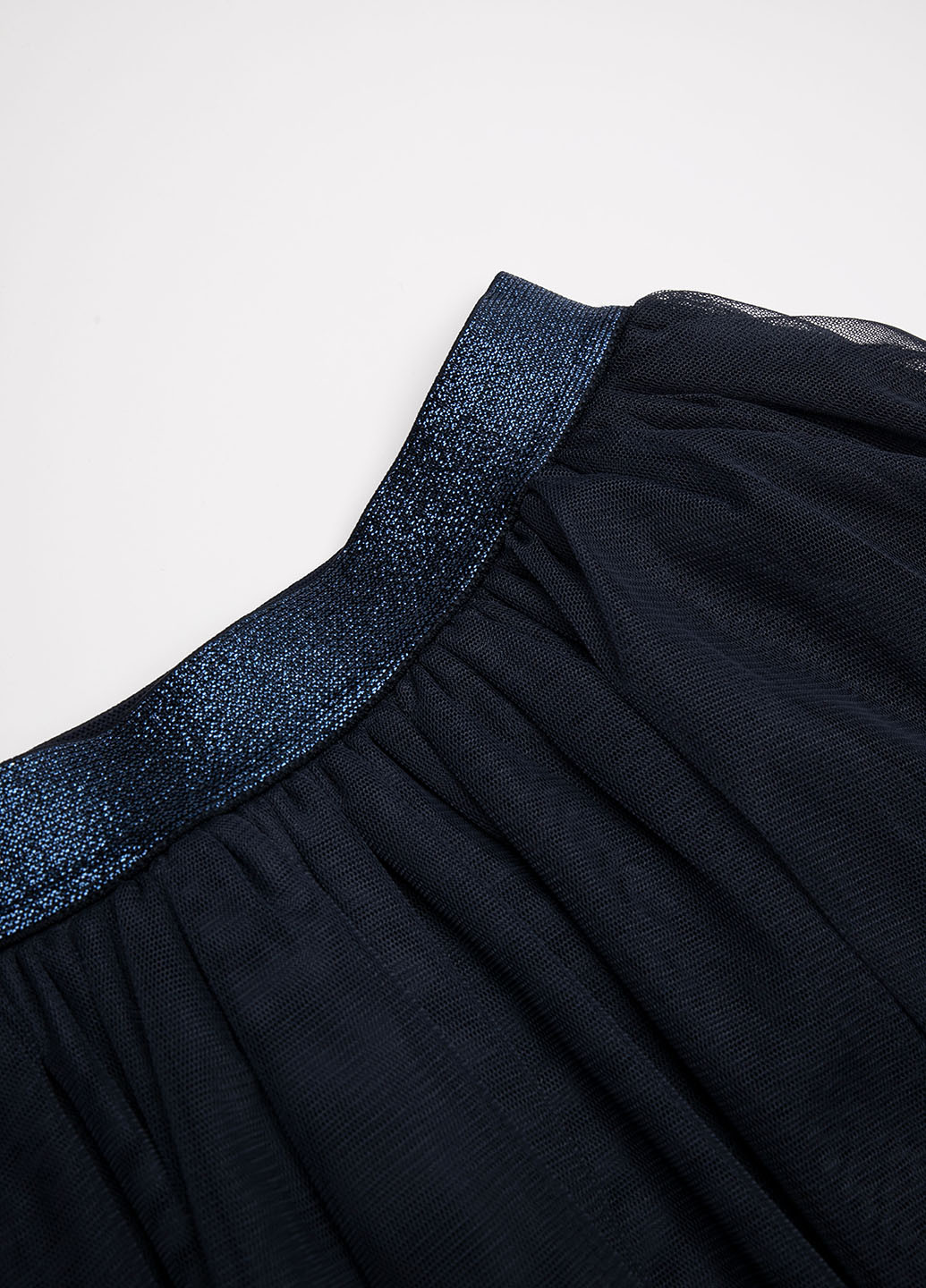 Темно-синяя праздничный однотонная юбка Coccodrillo пышная