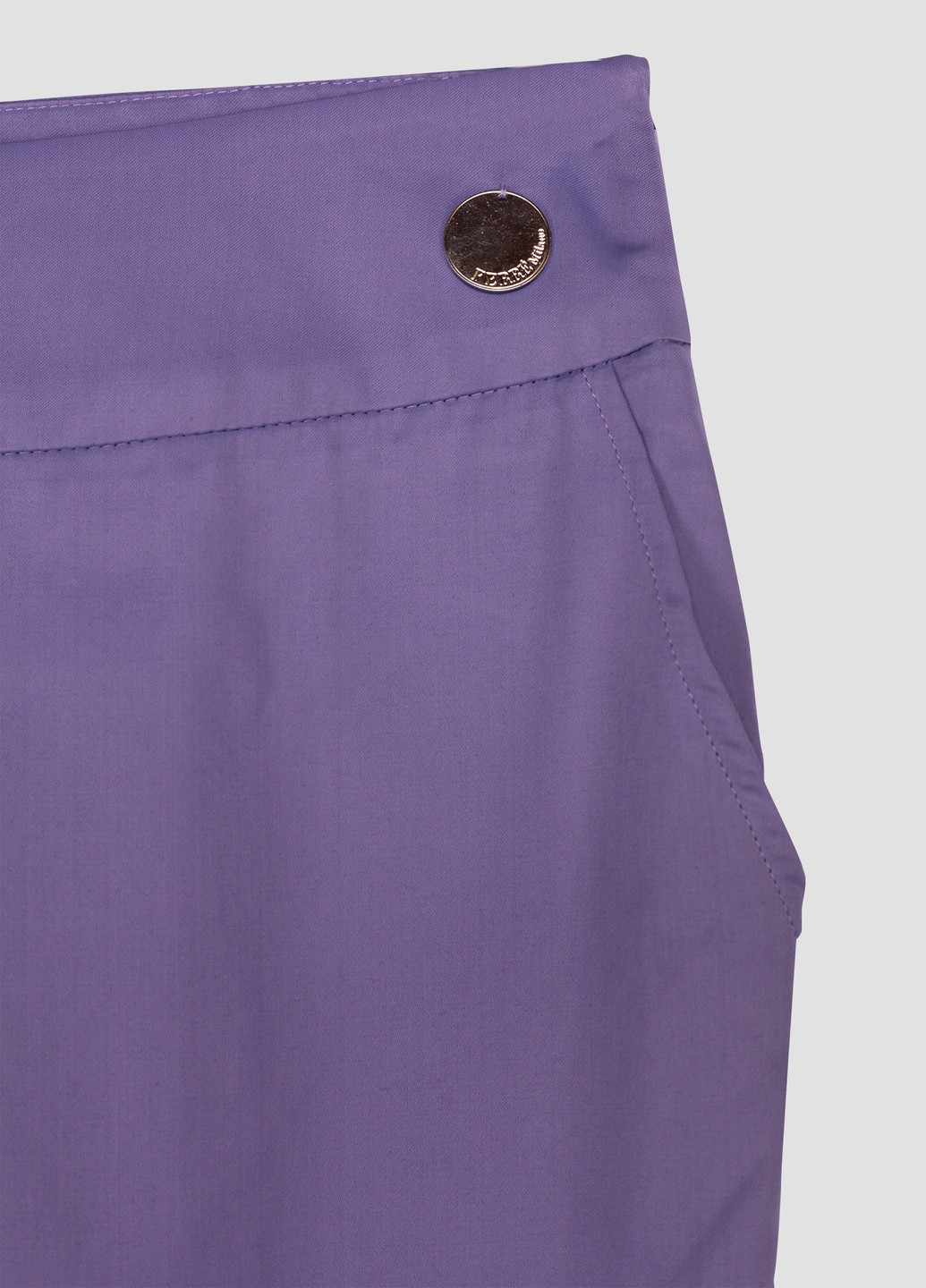 Светло-фиолетовая кэжуал однотонная юбка Gianfranco Ferre