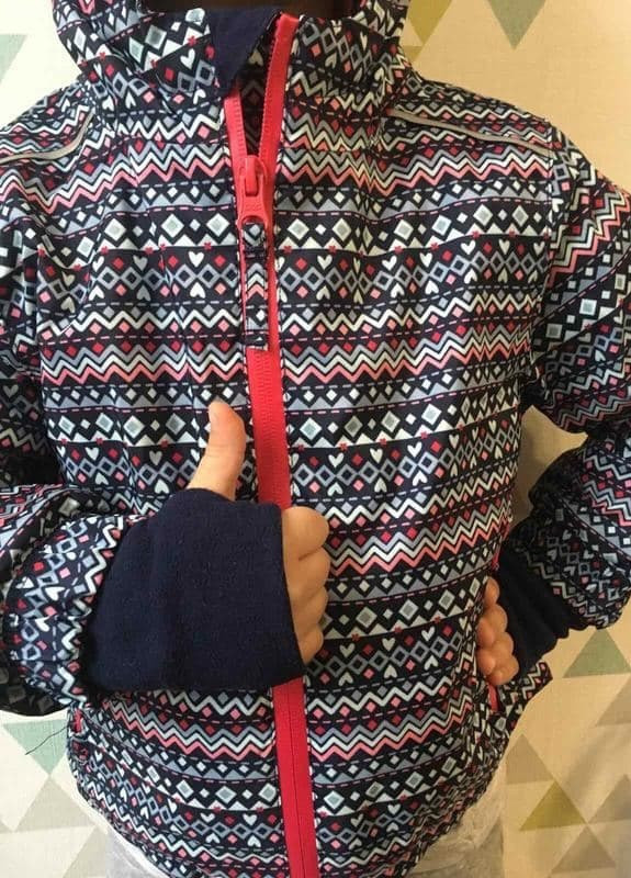 Комбинированная зимняя лыжная куртка Crivit