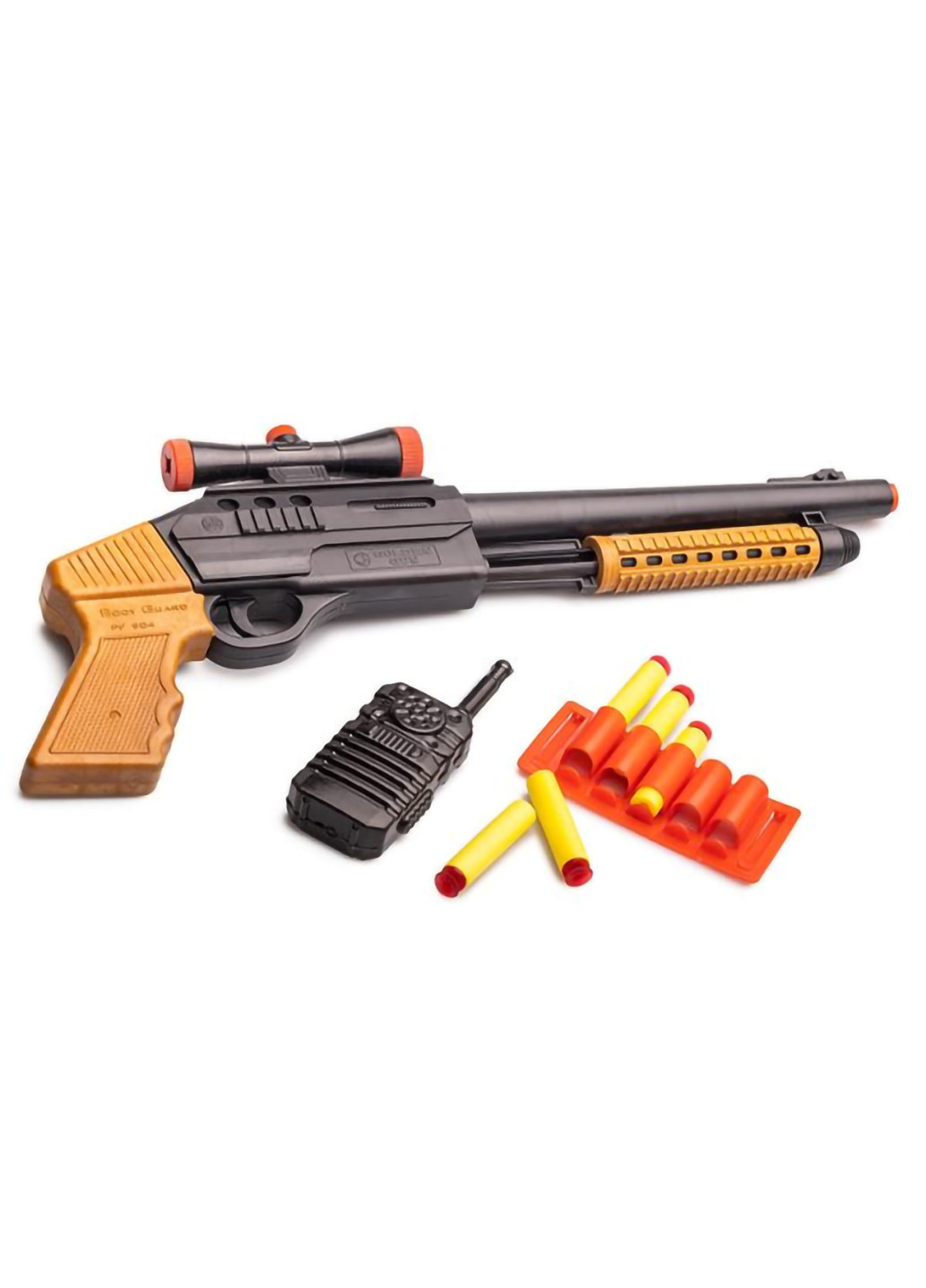 Детский игрушечный дробовик 45х15х4 см Golden Gun (254051506)