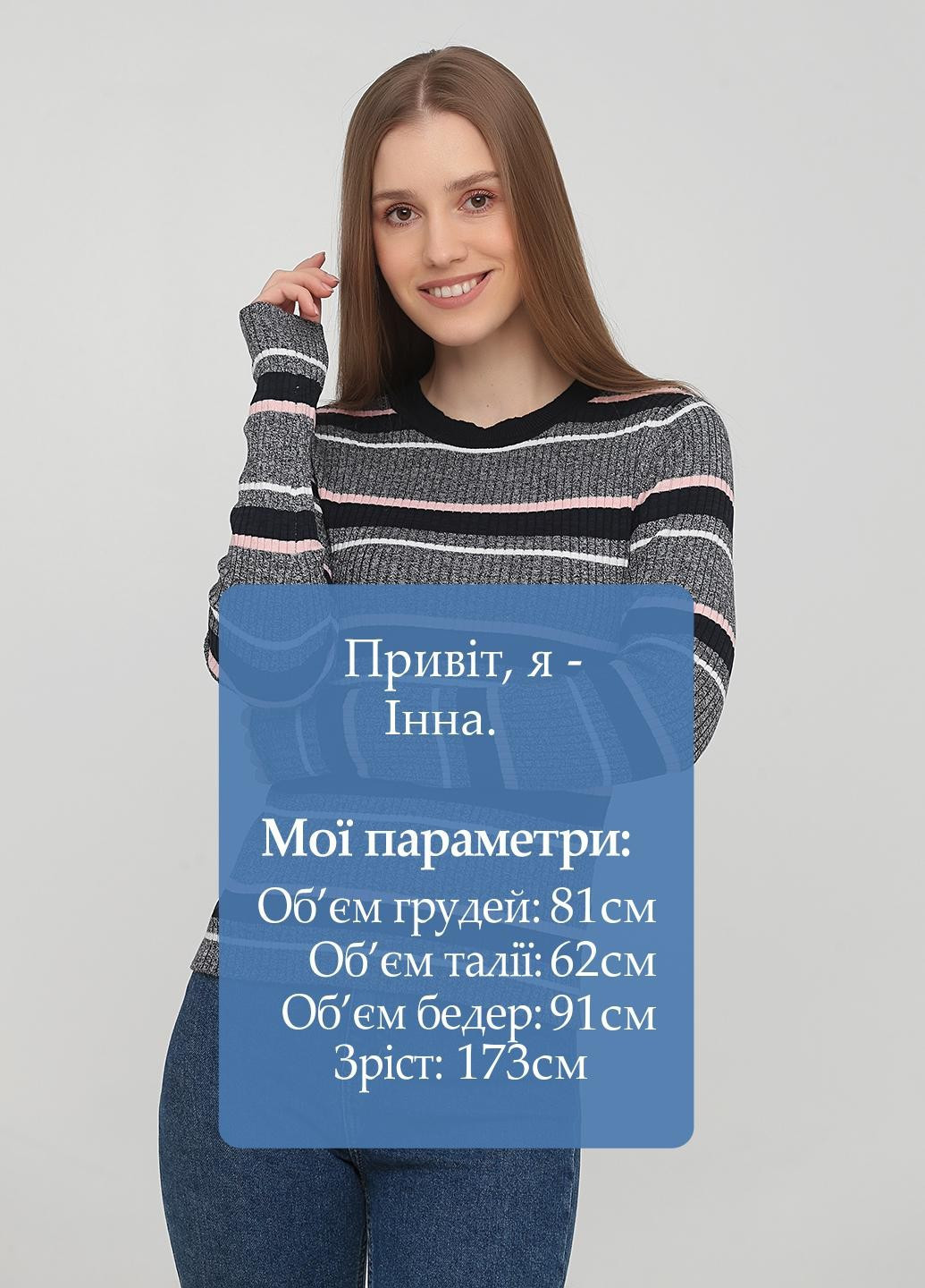 Темно-серый демисезонный джемпер джемпер H&M