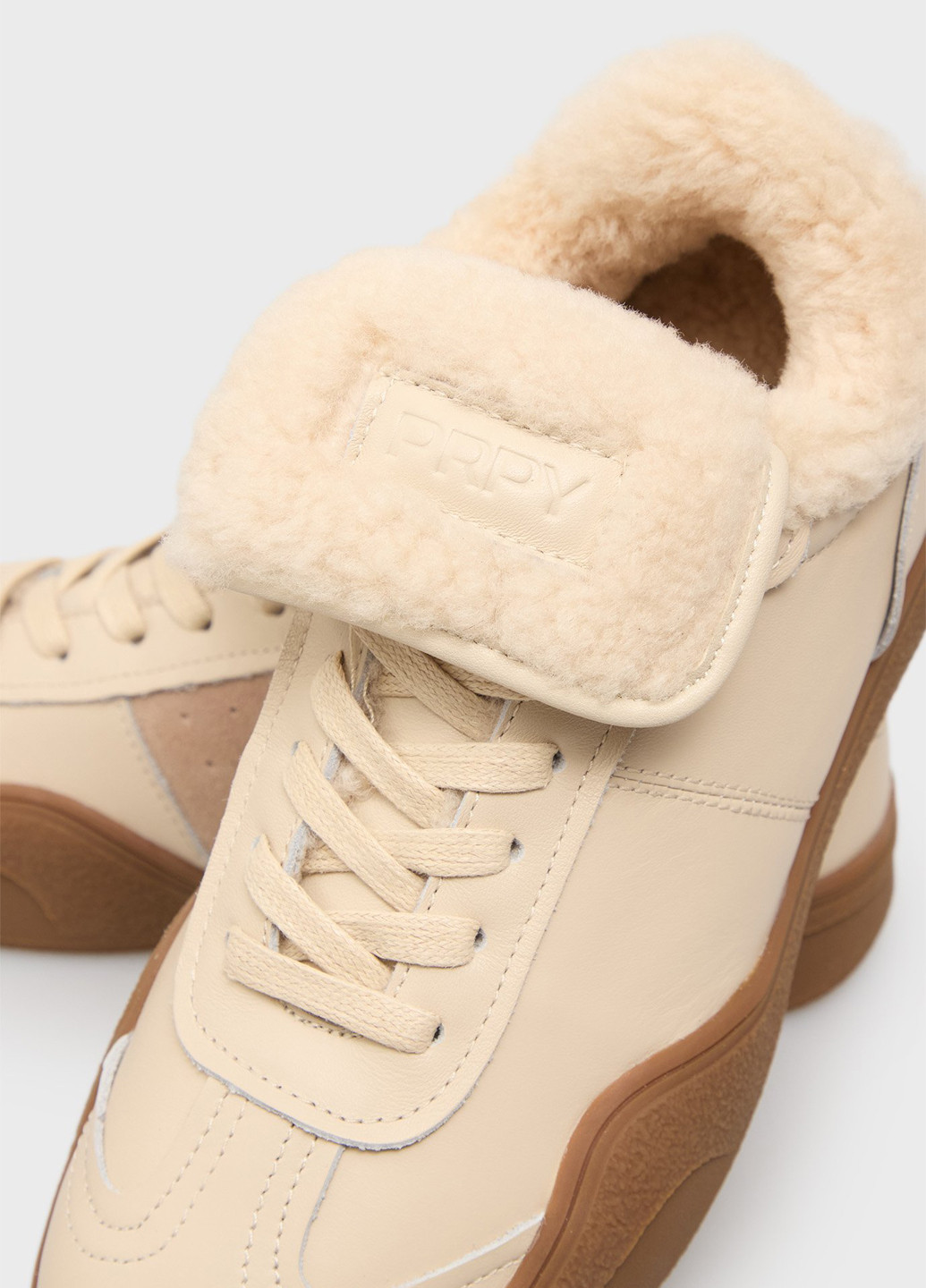 Светло-бежевые кеды PRPY