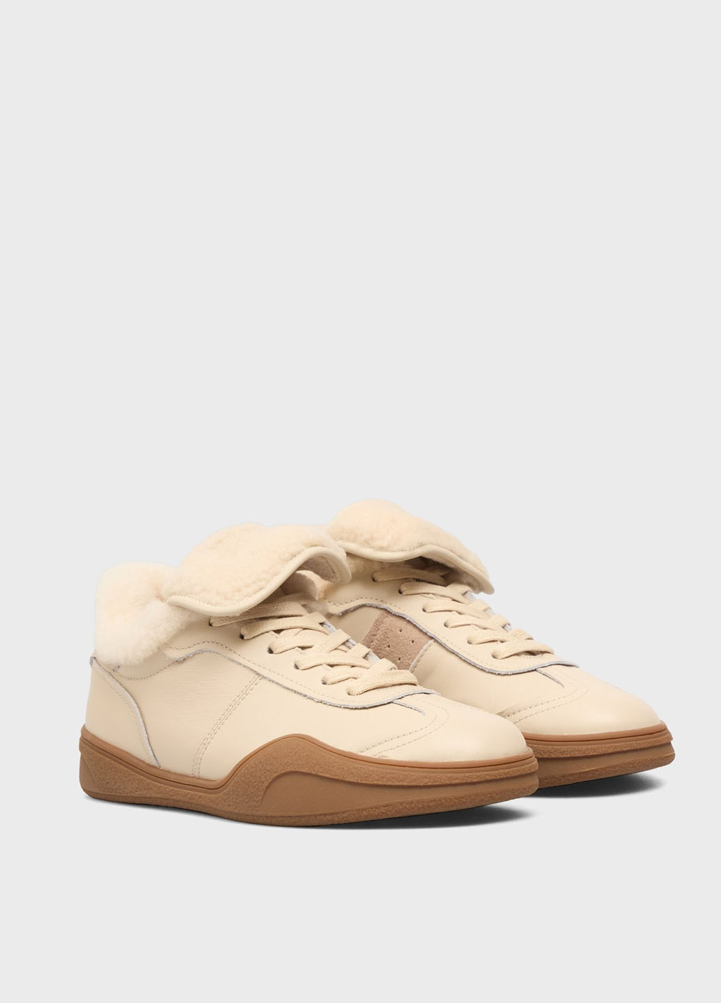 Светло-бежевые кеды PRPY