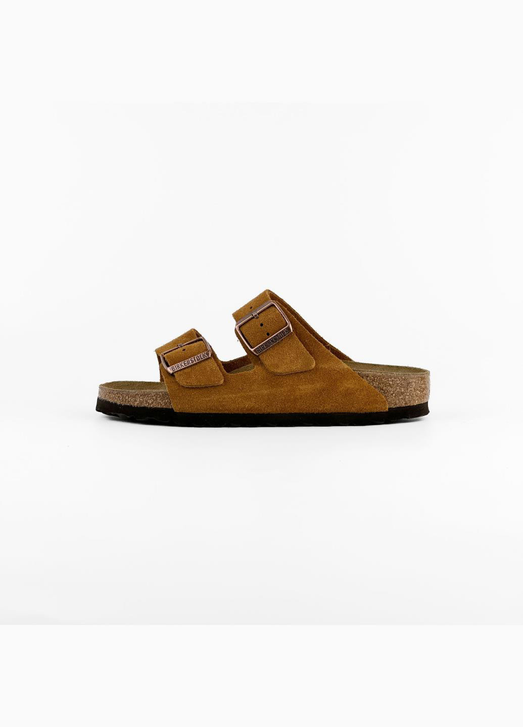 Коричневые шлепанцы 1027162 Birkenstock