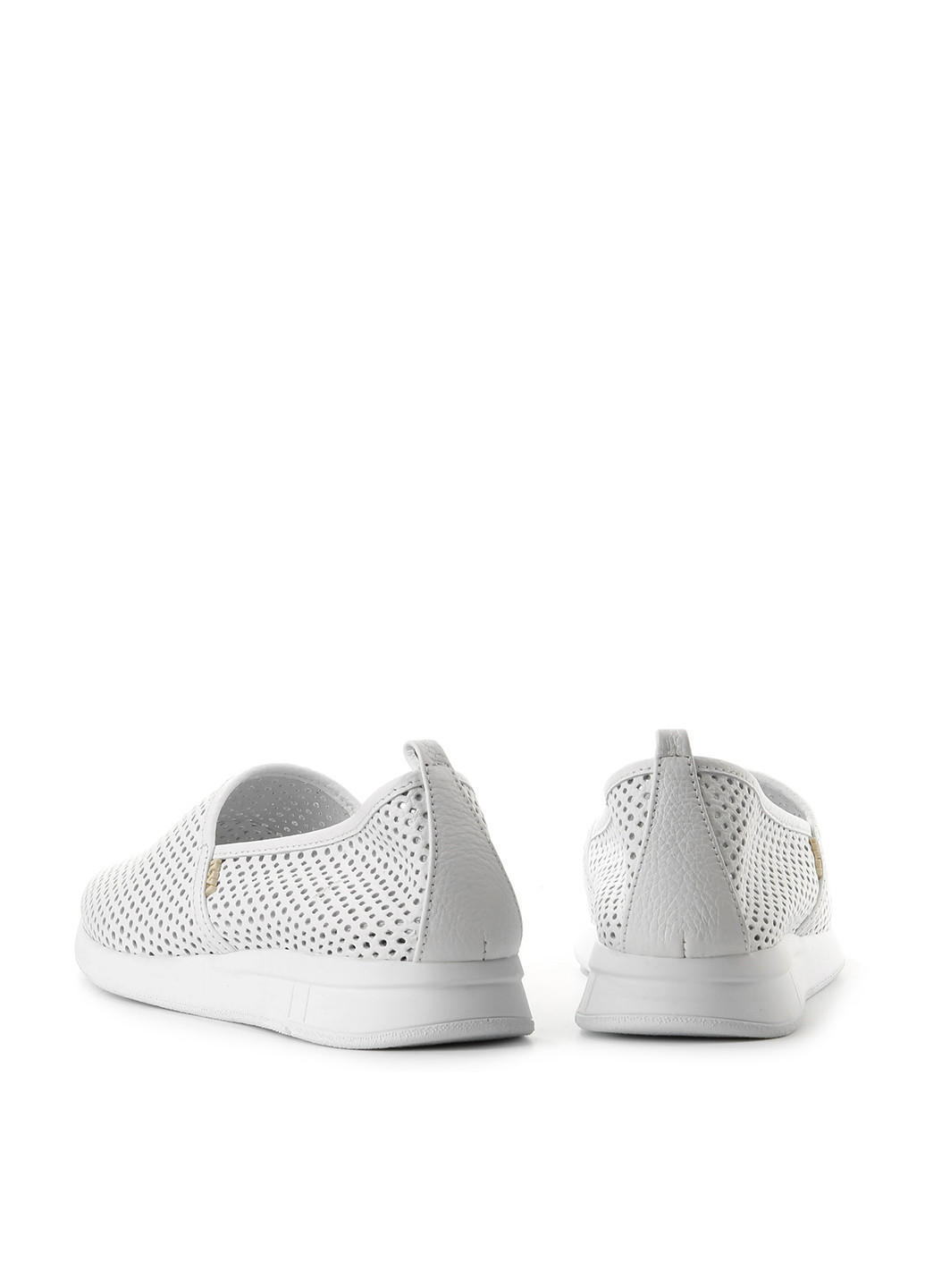 Белые мокасины Ilvi с перфорацией
