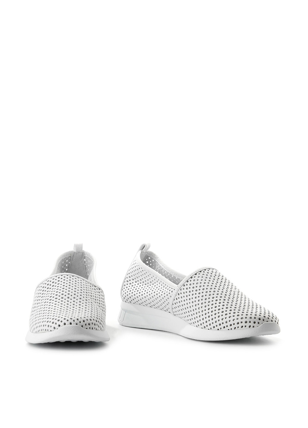 Белые мокасины Ilvi с перфорацией