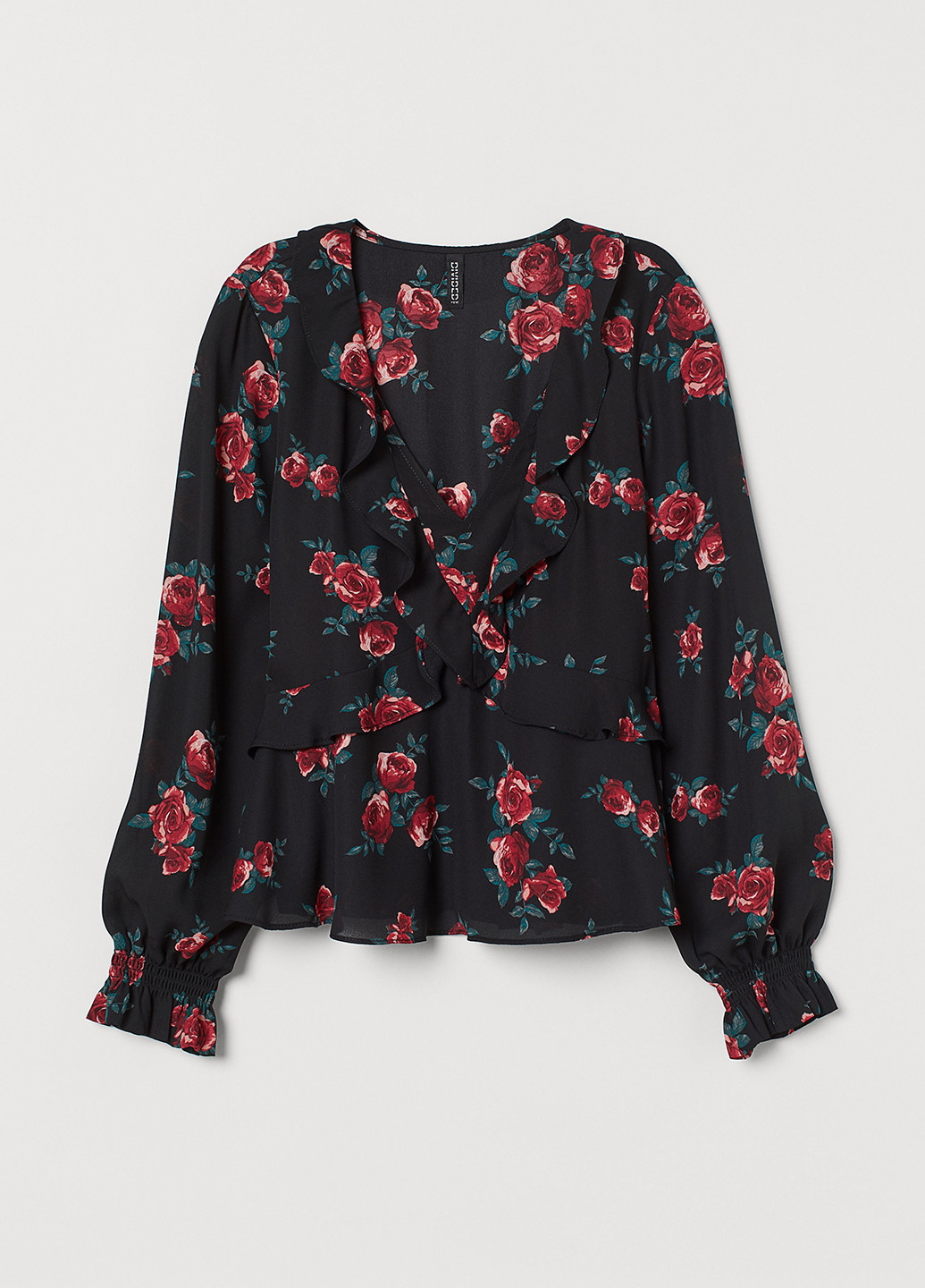 Чорна блуза H&M