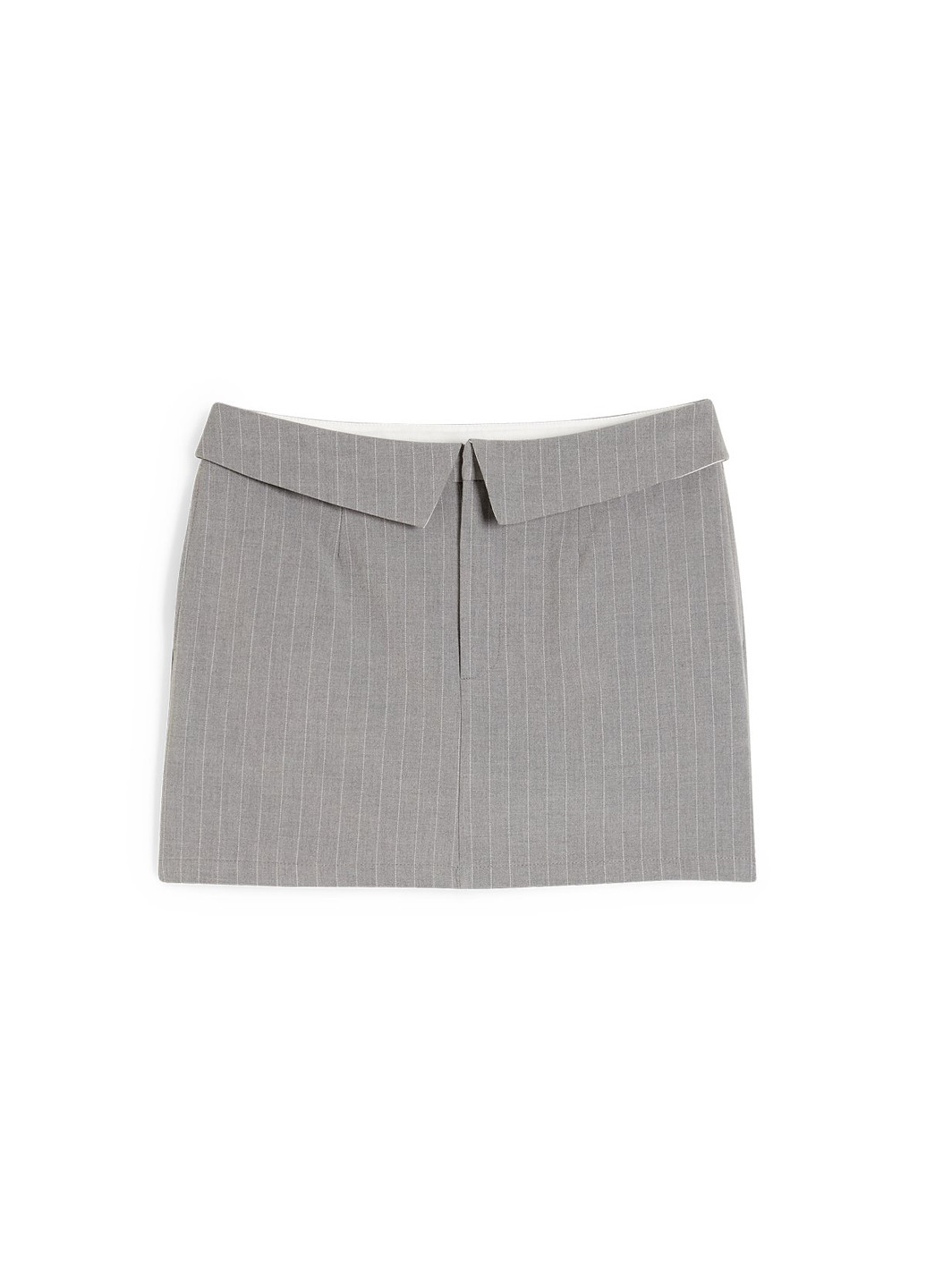 Серая кэжуал однотонная юбка C&A