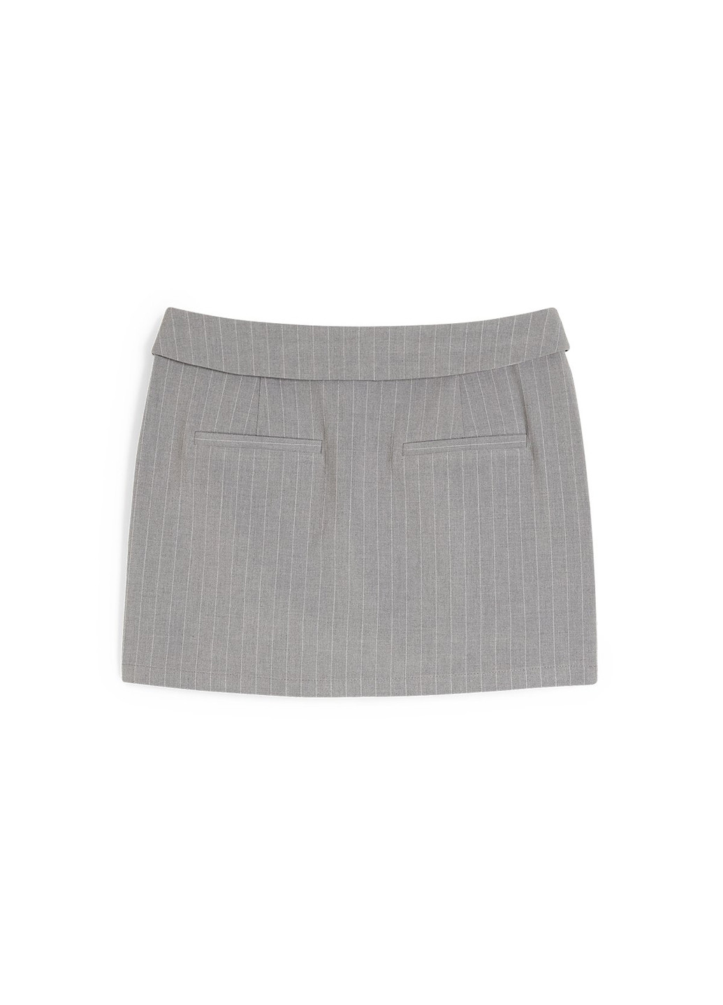 Серая кэжуал однотонная юбка C&A