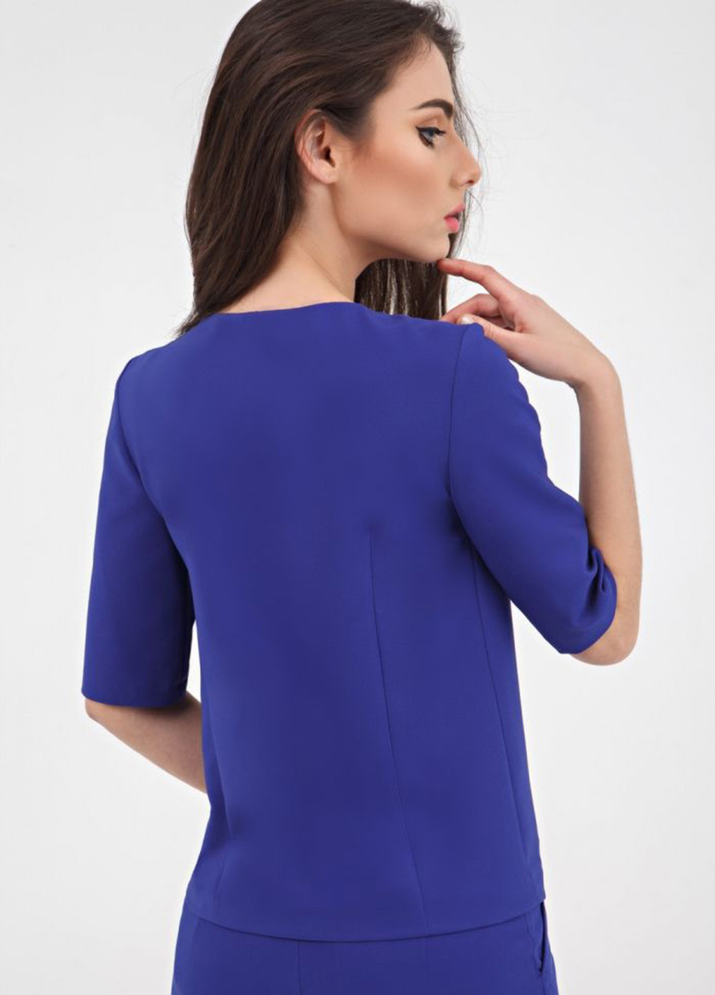 Синяя демисезонная блуза Natali Bolgar