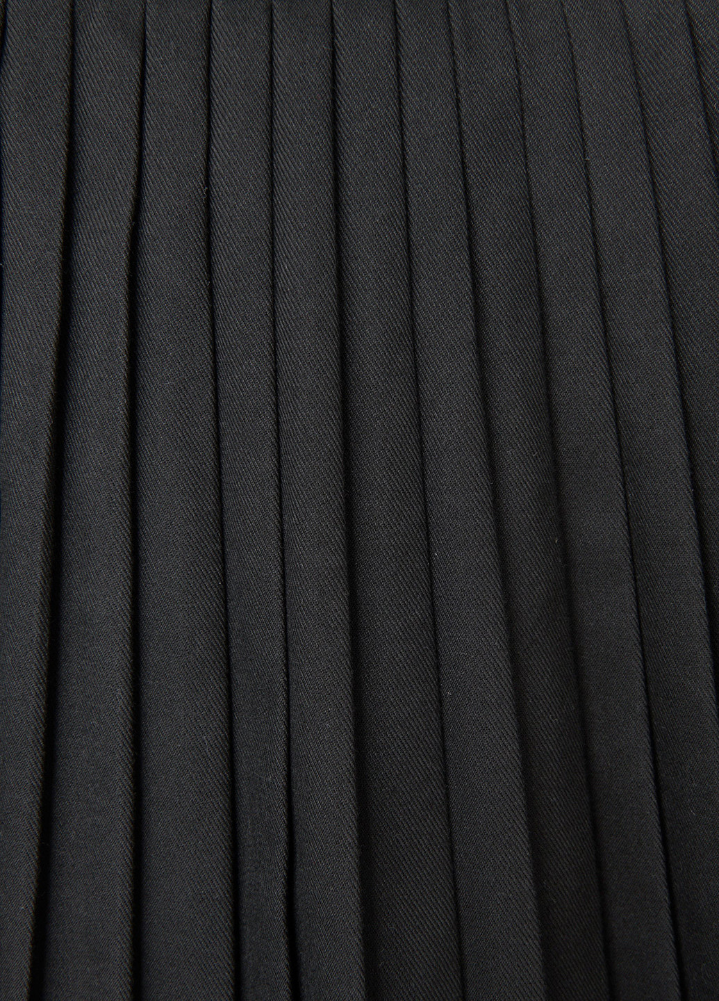 Черная кэжуал однотонная юбка House а-силуэта (трапеция), плиссе