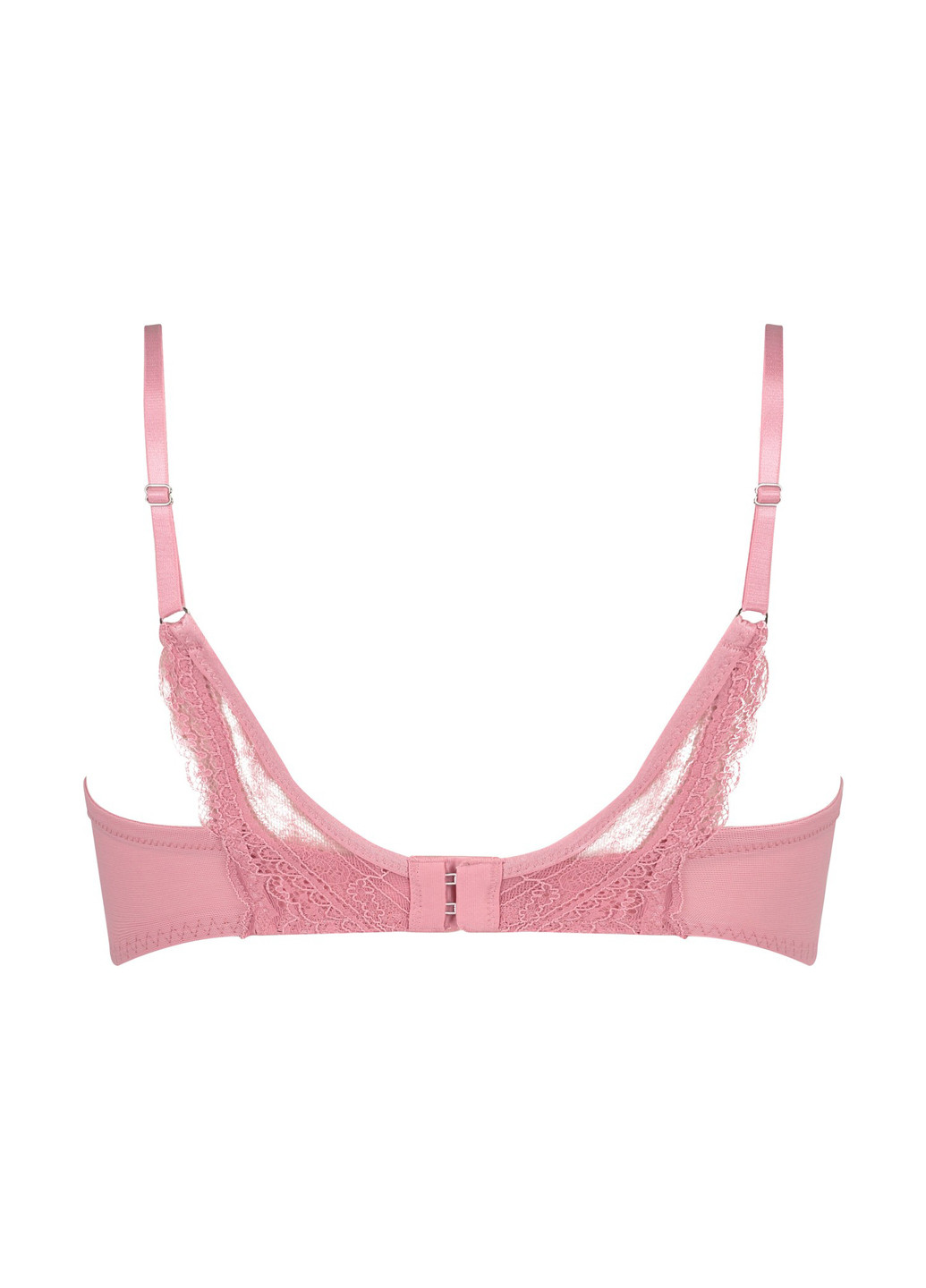 Пудровый балконет бюстгальтер Hunkemoller с косточками кружево, полиамид