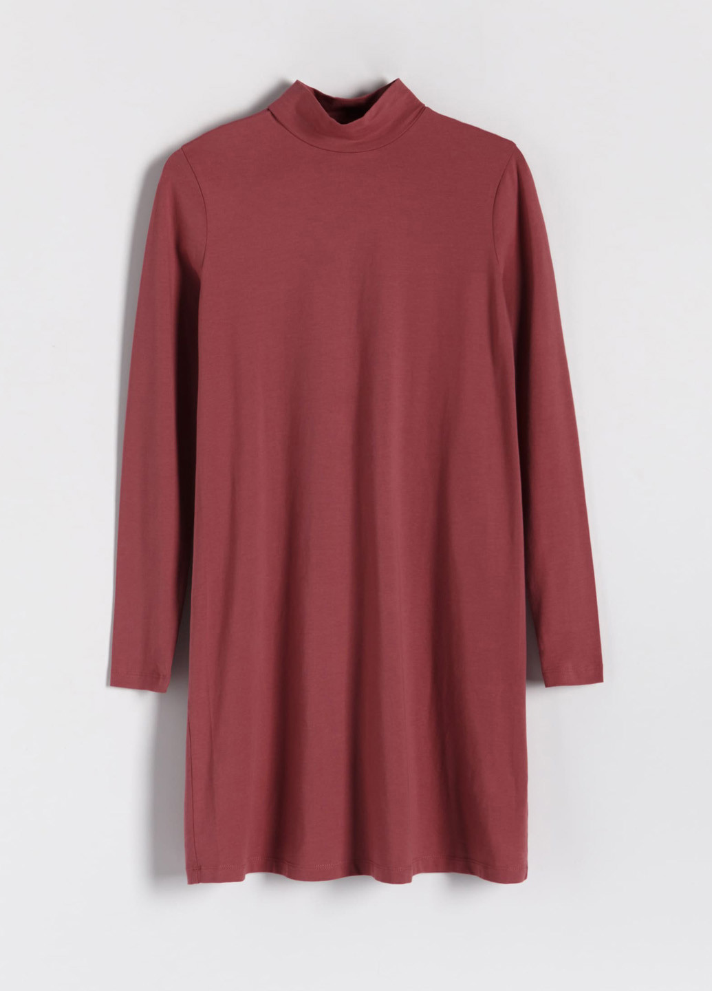 Рожево-коричнева кежуал сукня для вагітних сукня-водолазка Reserved однотонна