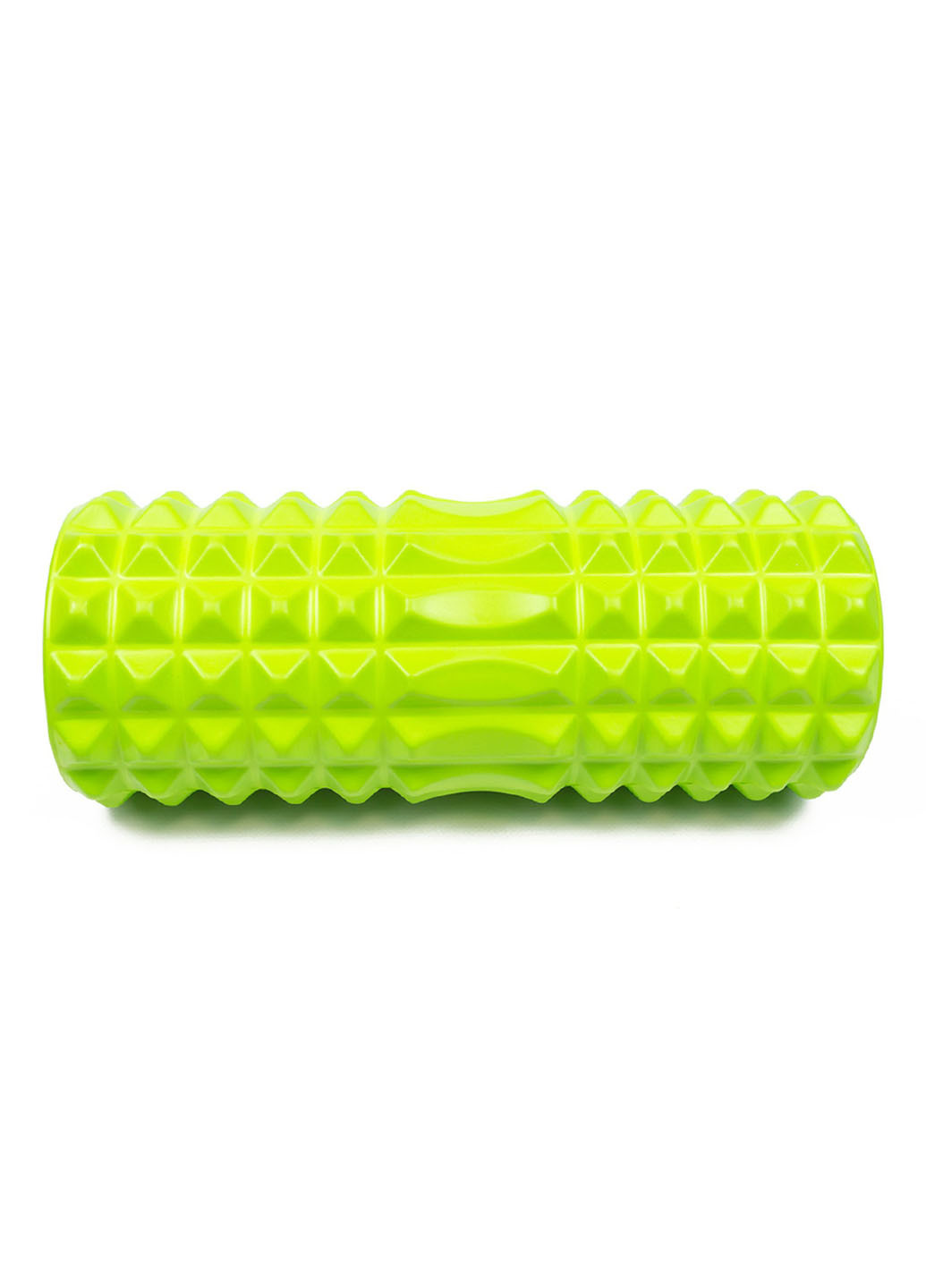 Массажный ролик Grid Roller v1.2 33 см салатовый (роллер, валик, цилиндр для йоги, пилатеса и массажа) EasyFit (237657504)