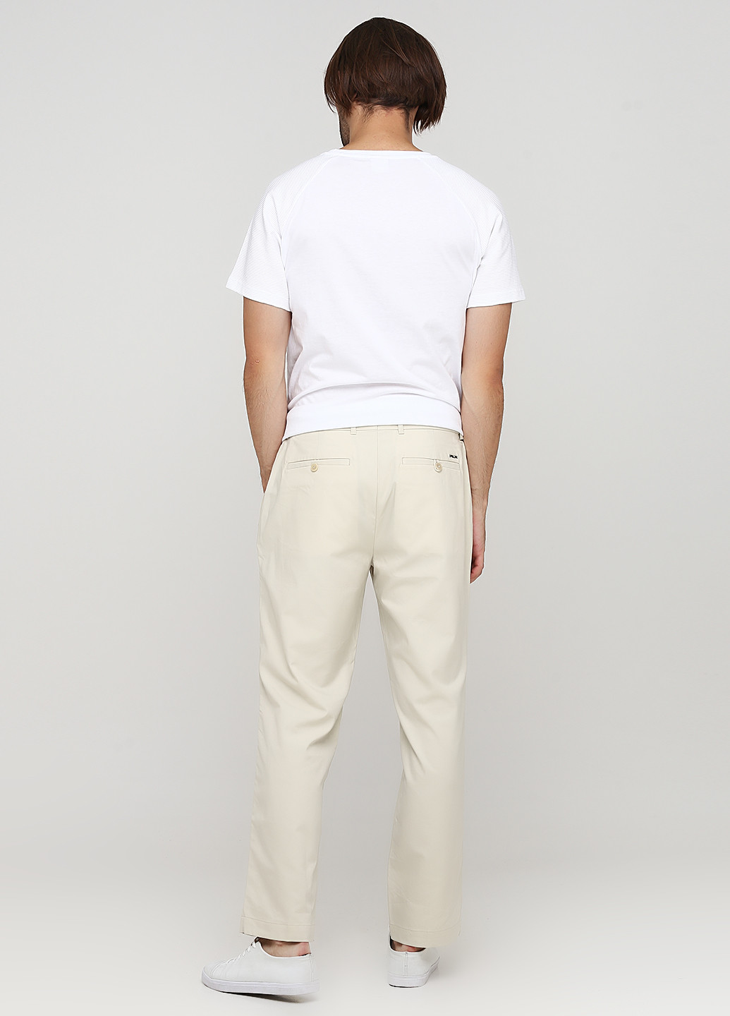 Молочные классические демисезонные классические брюки Ralph Lauren