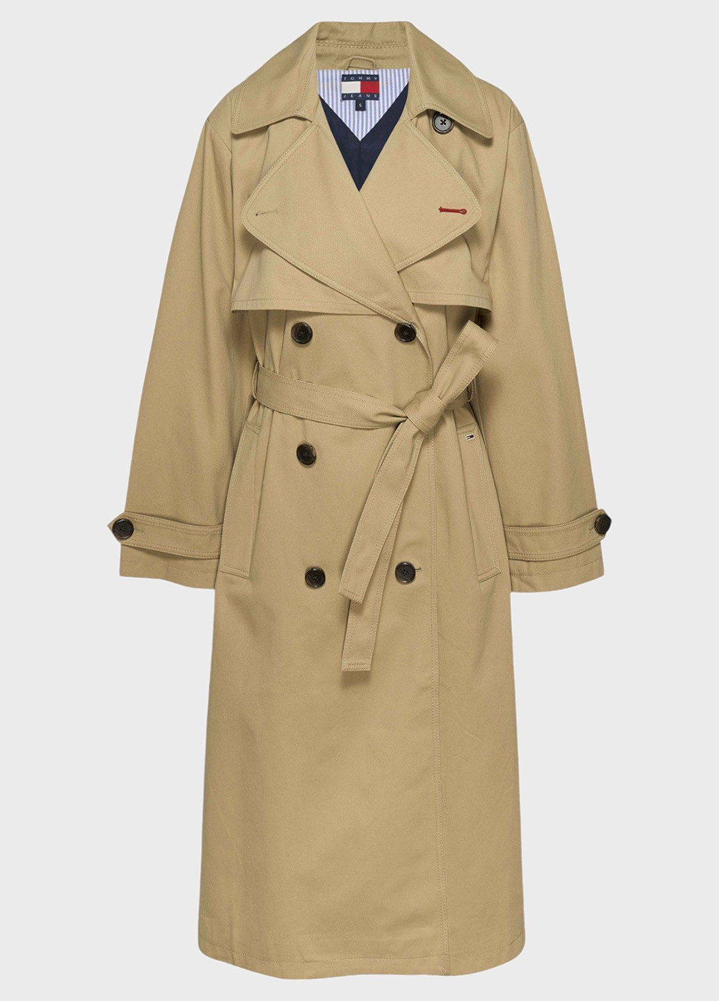 Плащ Tommy Jeans тренчкот на гудзиках демісезон (344461716)