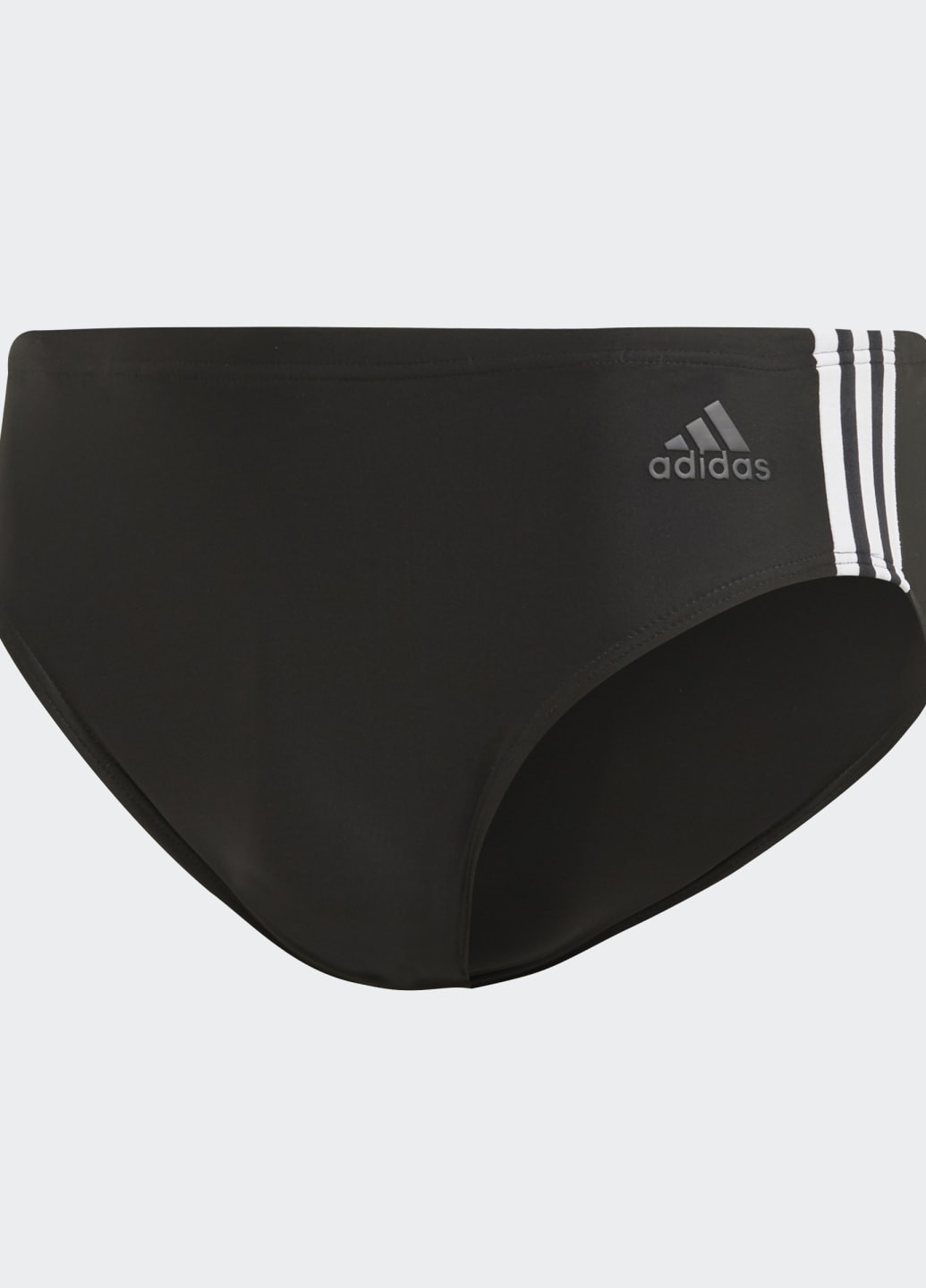 Мужские черные спортивные плавки fitness 3-stripes adidas
