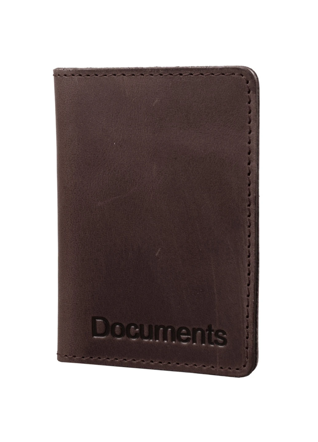 Чоловіча шкіряна обкладинка для паспорта 7х10х1,5 см DNK Leather (212702384)