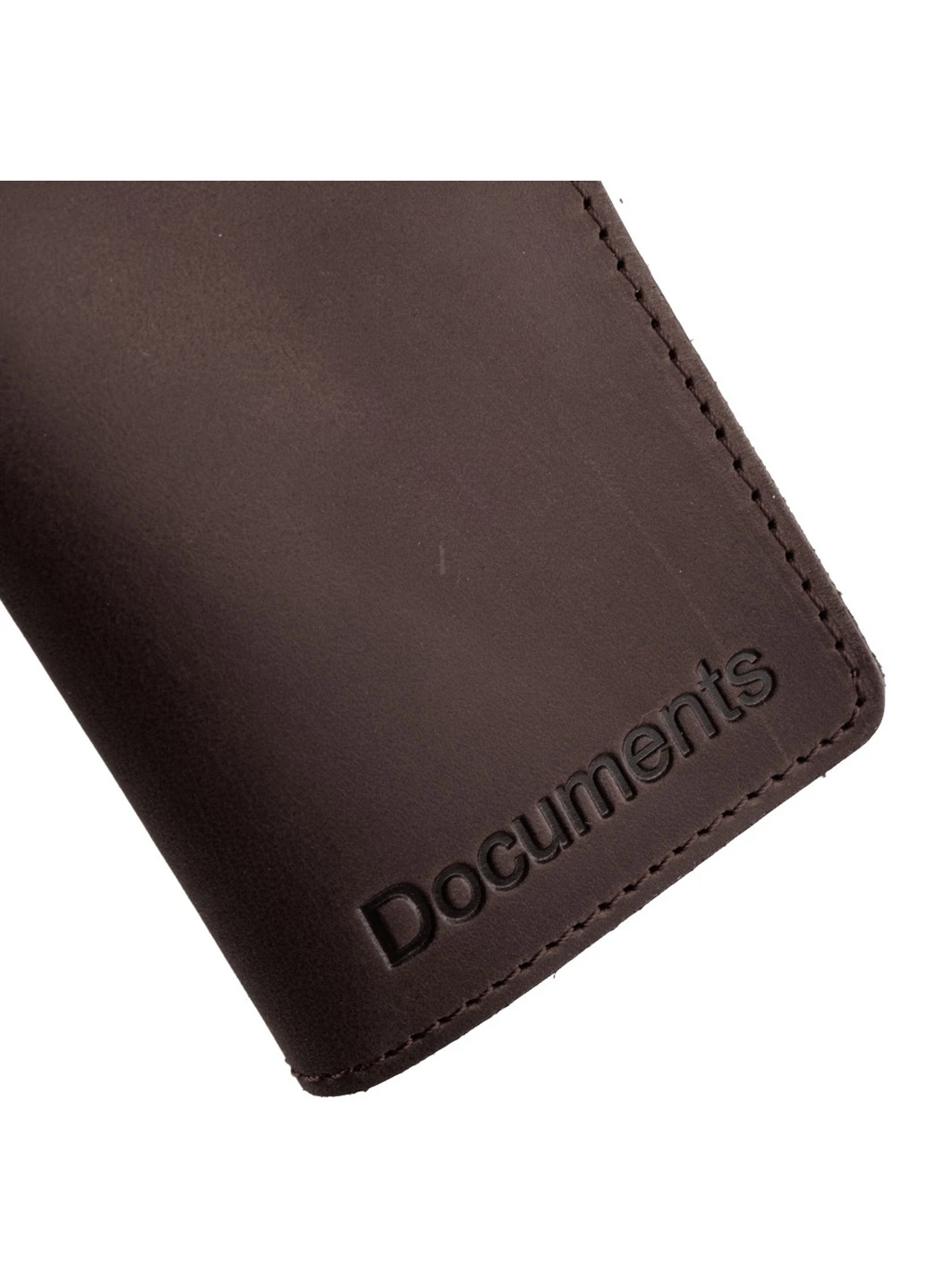Чоловіча шкіряна обкладинка для паспорта 7х10х1,5 см DNK Leather (212702384)