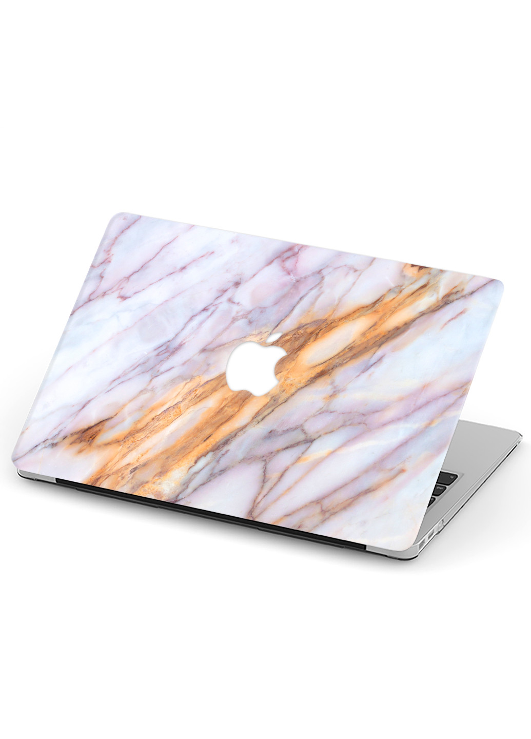 Чохол пластиковий для Apple MacBook Air 13 A1932 / A2179 / A2337 Рожевий мармур (Pink marble) (9656-2371) MobiPrint (218867711)