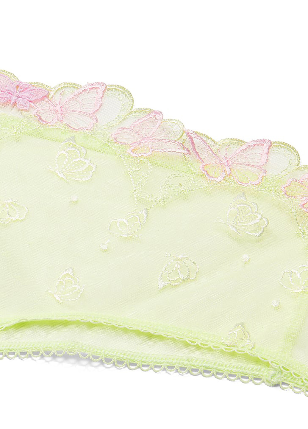 Салатовий демісезонний комплект (бюстгальтер, трусики) Victoria's Secret