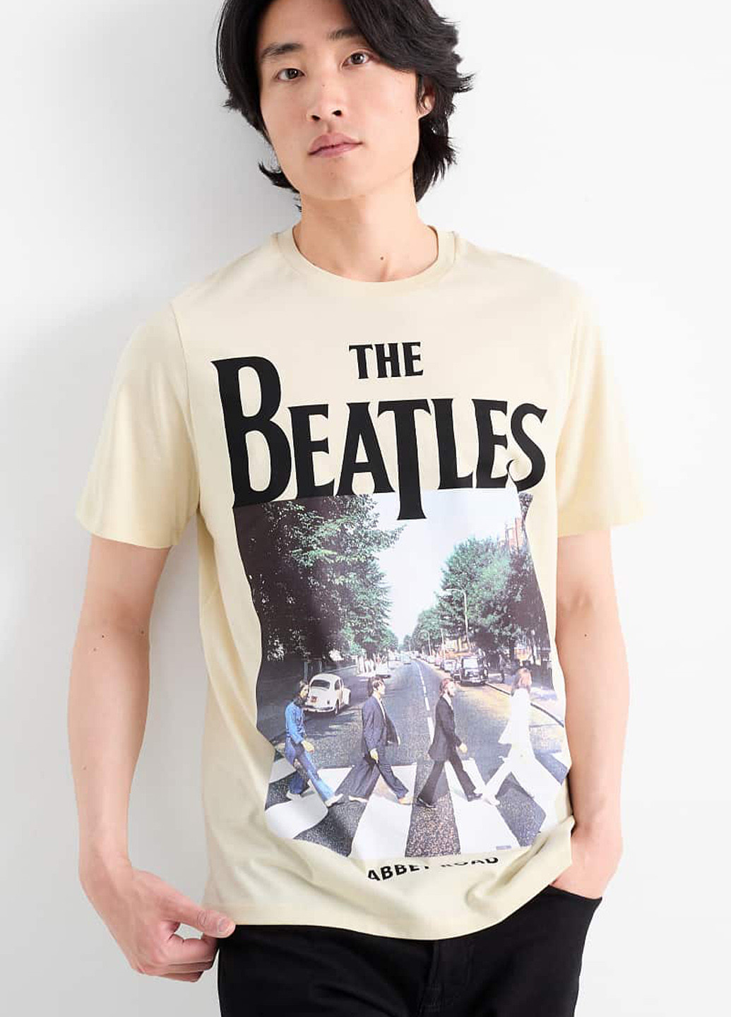 Світло-бежева футболка C&A