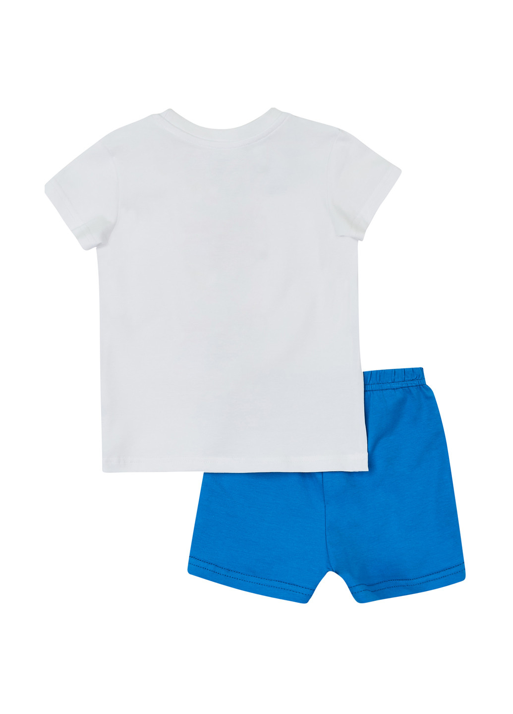 Синій літній комплект (футболка, шорти) Z16