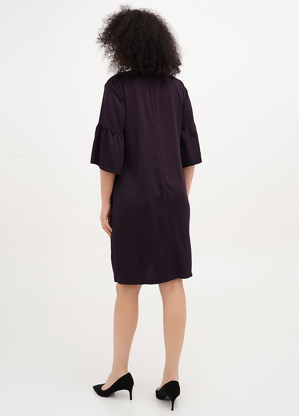 Сливова кежуал сукня Imperial однотонна