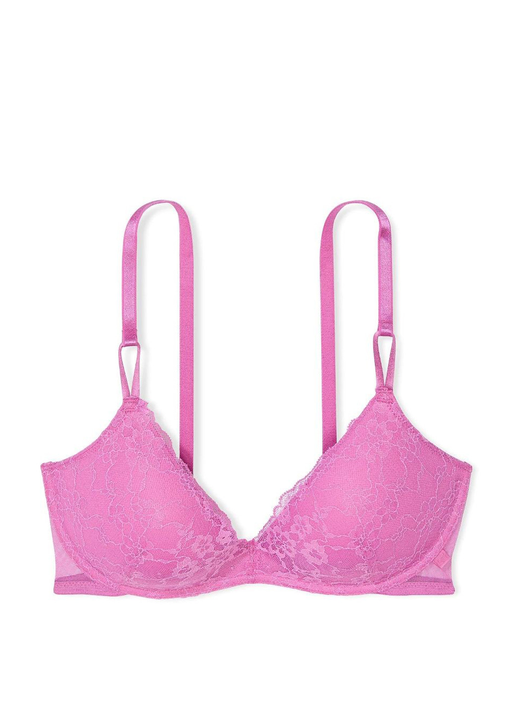 Розовый демисезонный комплект (бюстгальтер, трусики) Victoria's Secret