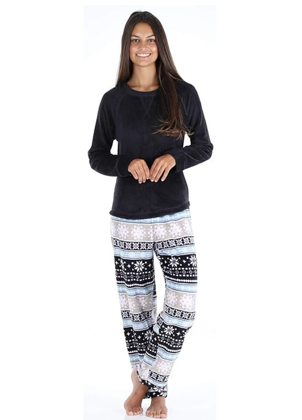 Комбінована всесезон піжама (реглан, штани) реглан + брюки PajamaMania