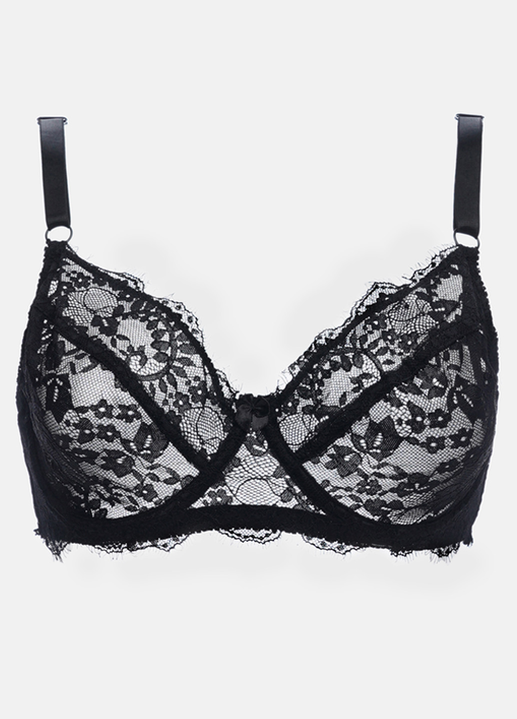 Чорний бюстгальтер Intimates з кісточками поліамід, мереживо