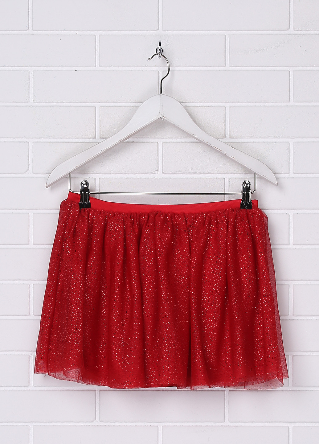 Красная кэжуал однотонная юбка Terranova мини
