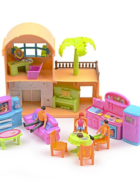 Игровой набор Кукольный домик. Ресторан с фигурками IM433 NaNa (253923247)