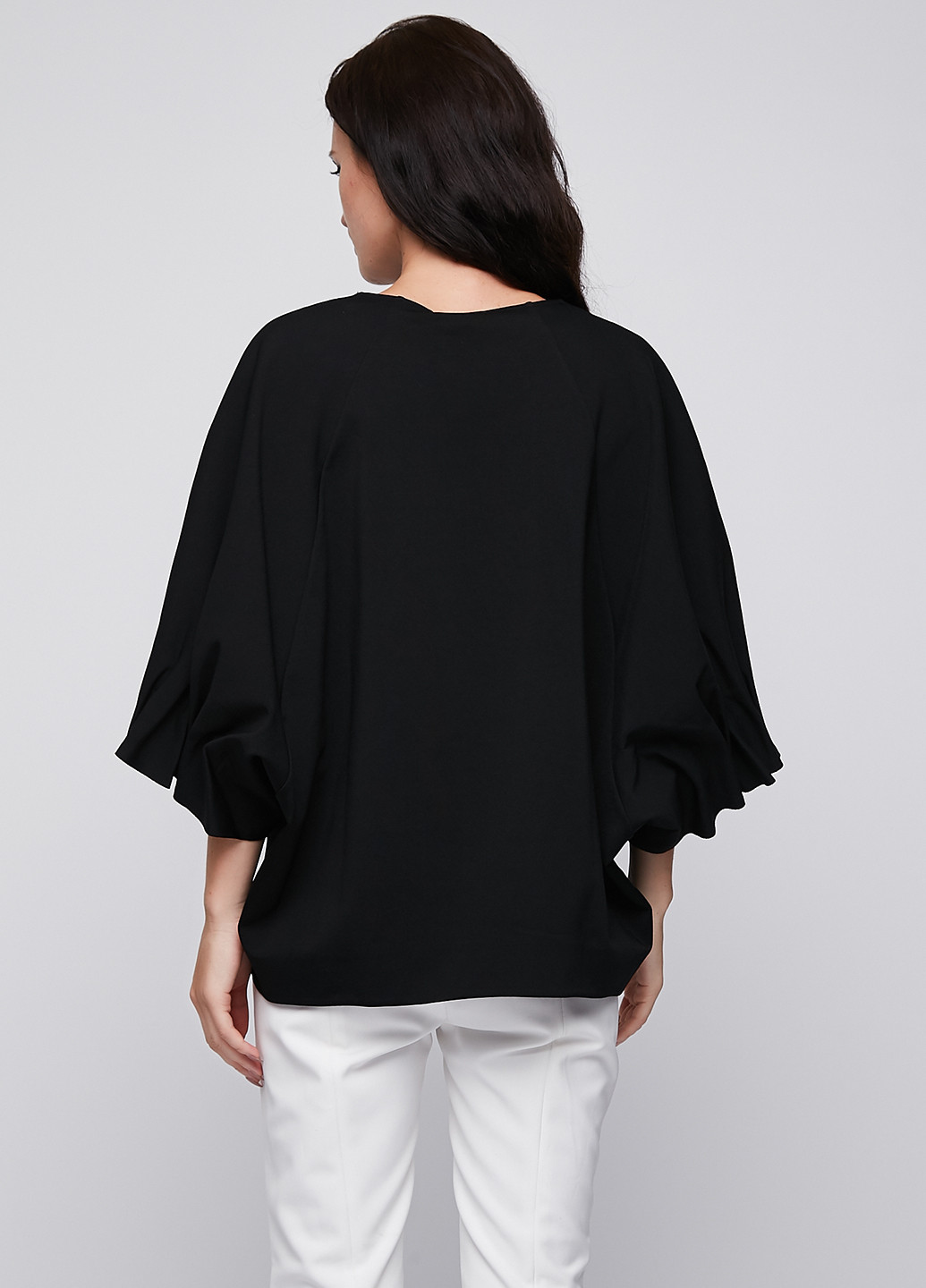 Черная демисезонная блуза Cos