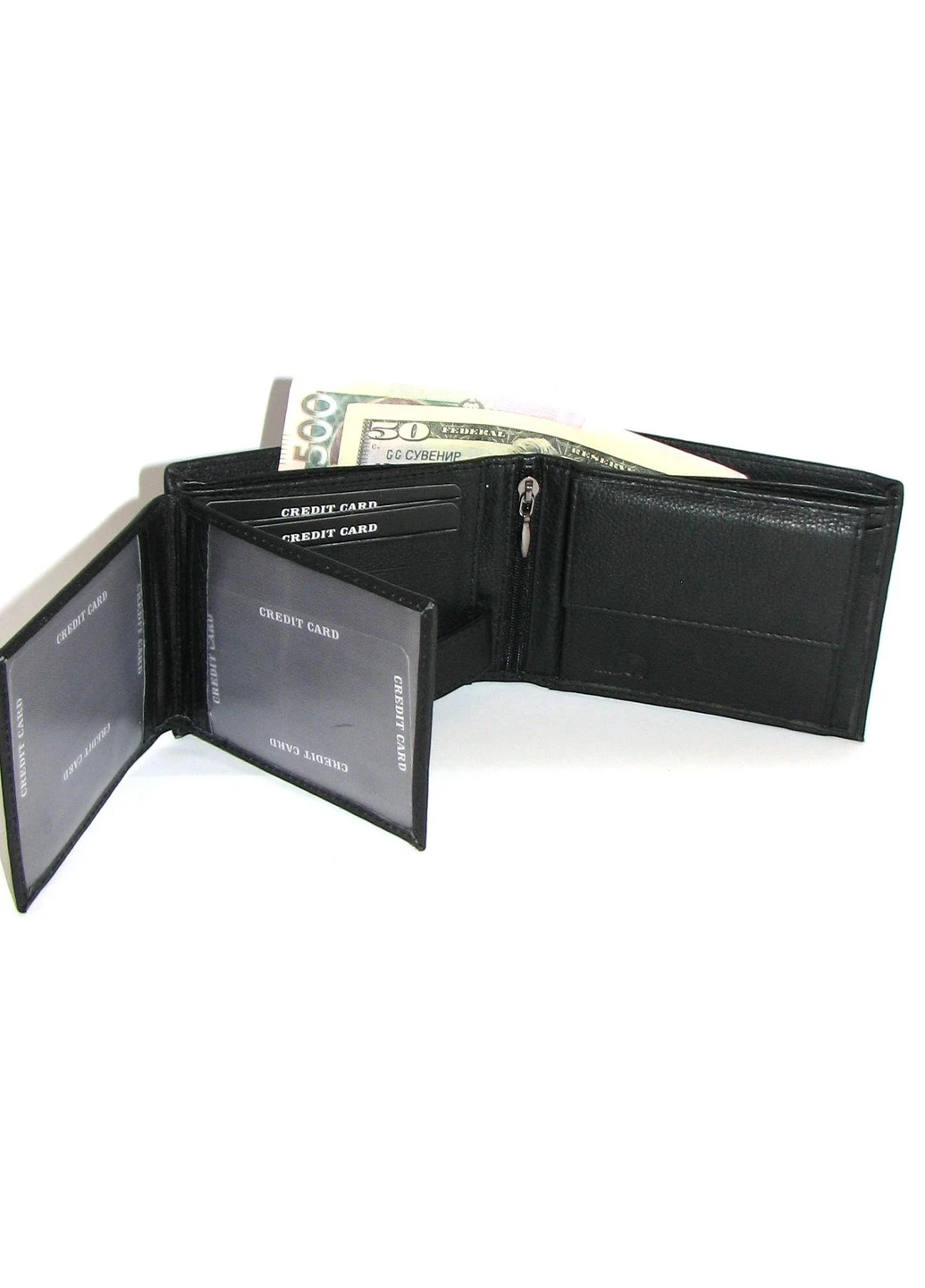 Кожаный кошелек DNK N992-CCF blk NEW DNK Leather (253933168)
