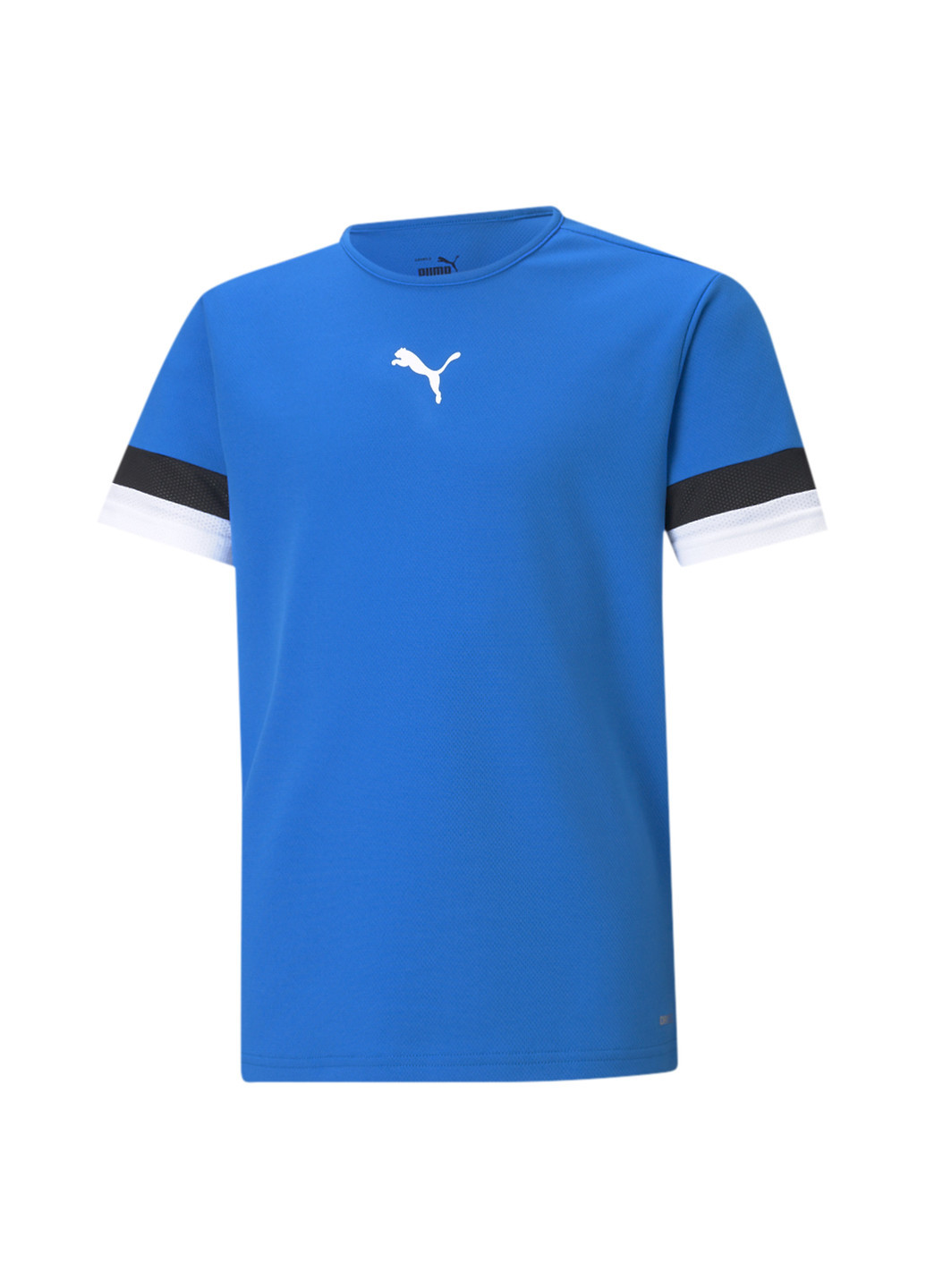 Синя демісезонна дитяча футболка teamrise youth football jersey Puma