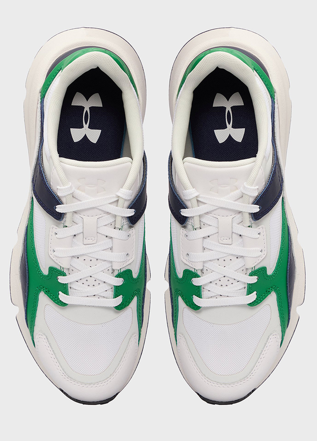 Белые летние кроссовки Under Armour